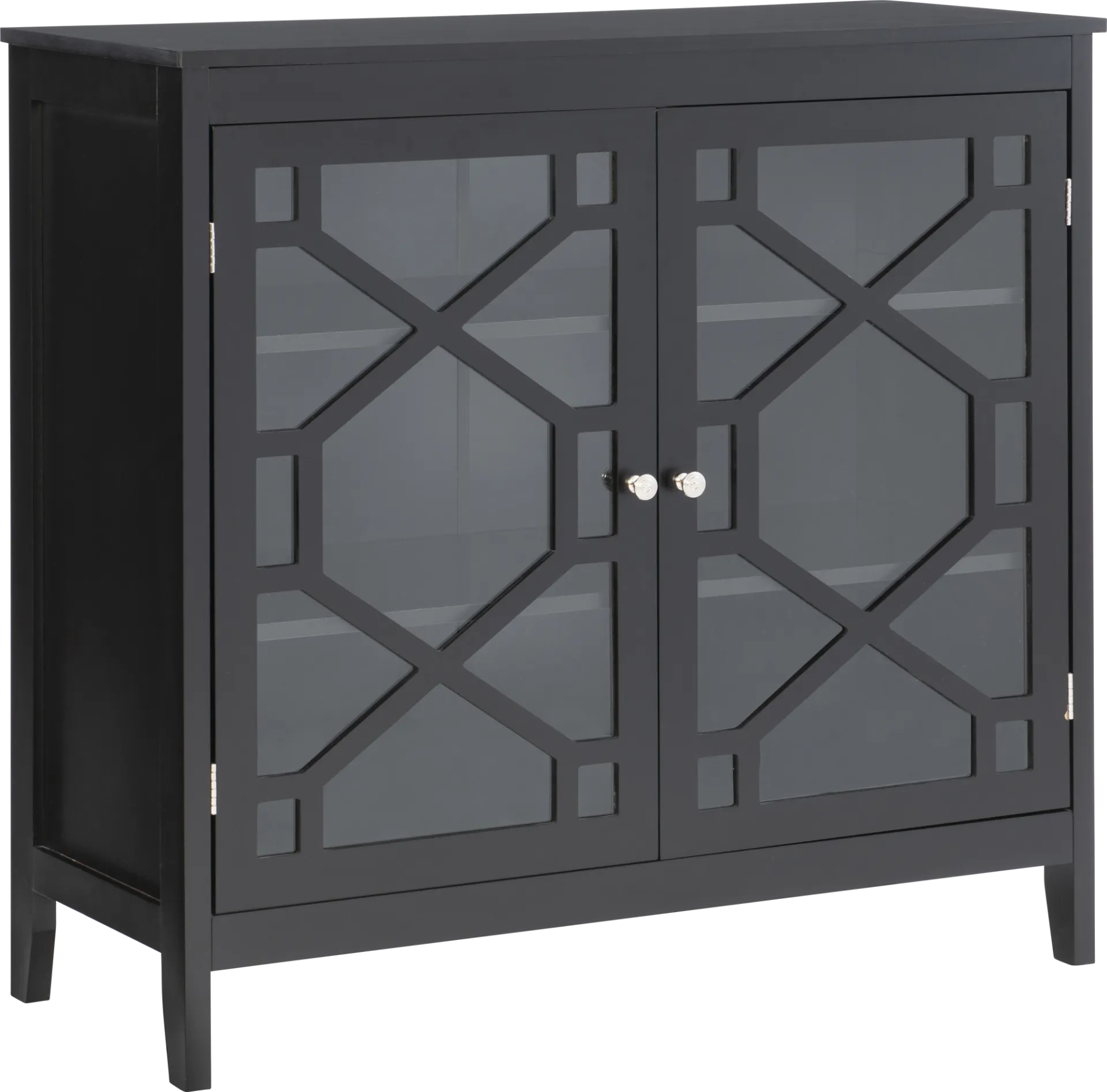 Dokuru Black Accent Cabinet - Image 1