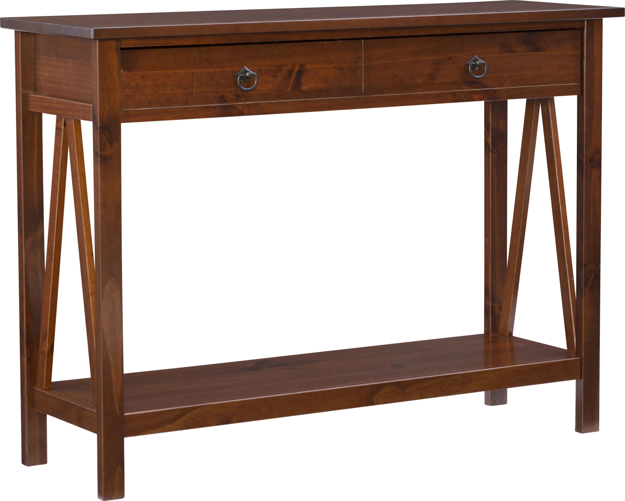 Caister Brown Console Table - Image 1