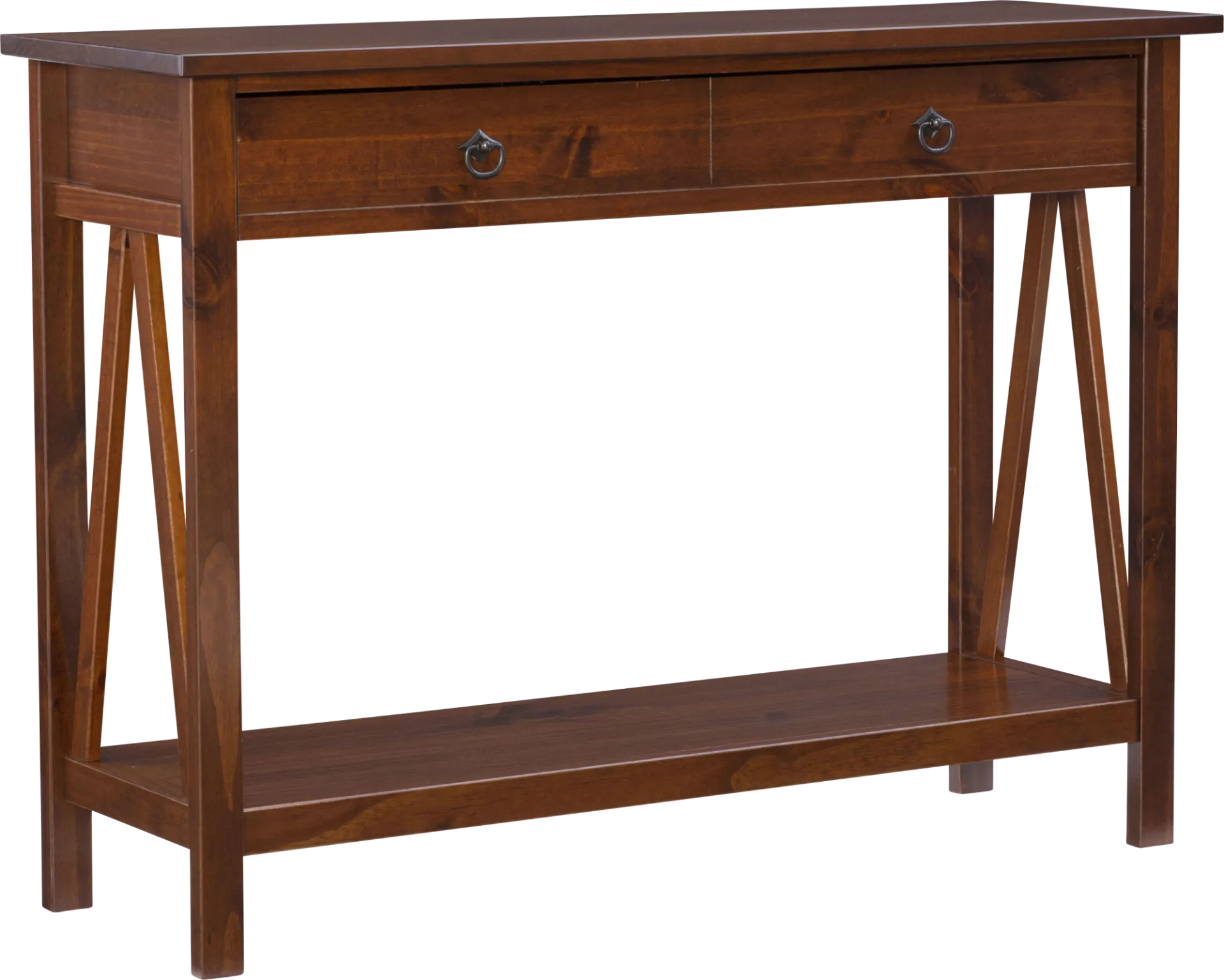 Caister Brown Console Table - Image 1