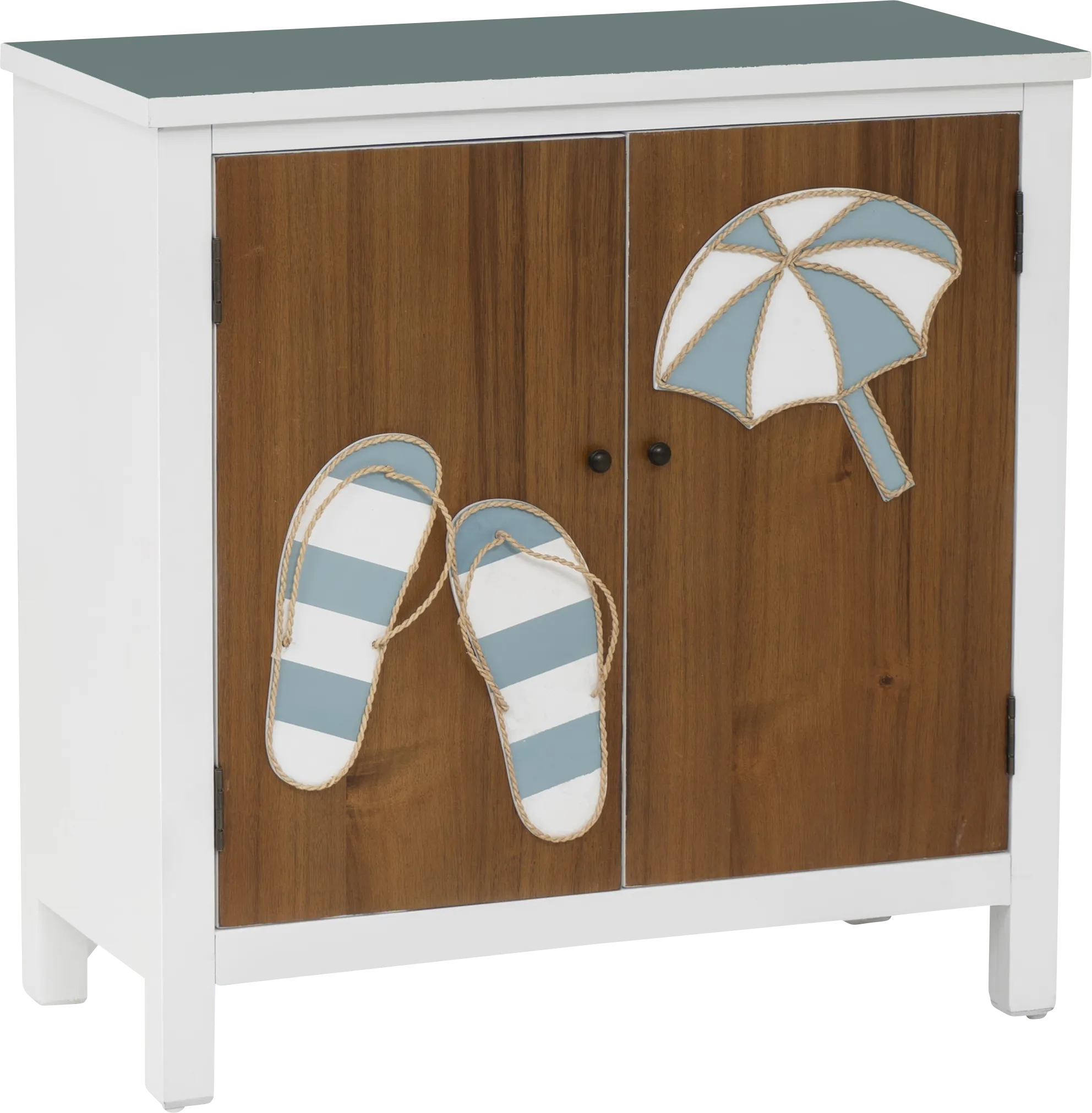 Glen Cay White Accent Cabinet - Thumbnail - Image 1