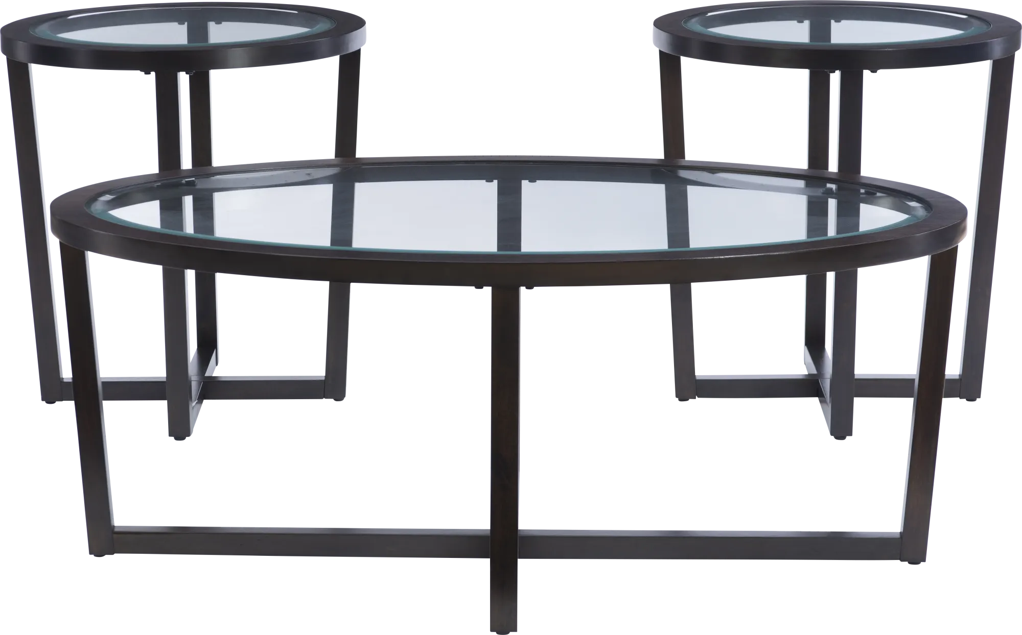 Elmtap Black 3 pc Table Set - Thumbnail - Image 1