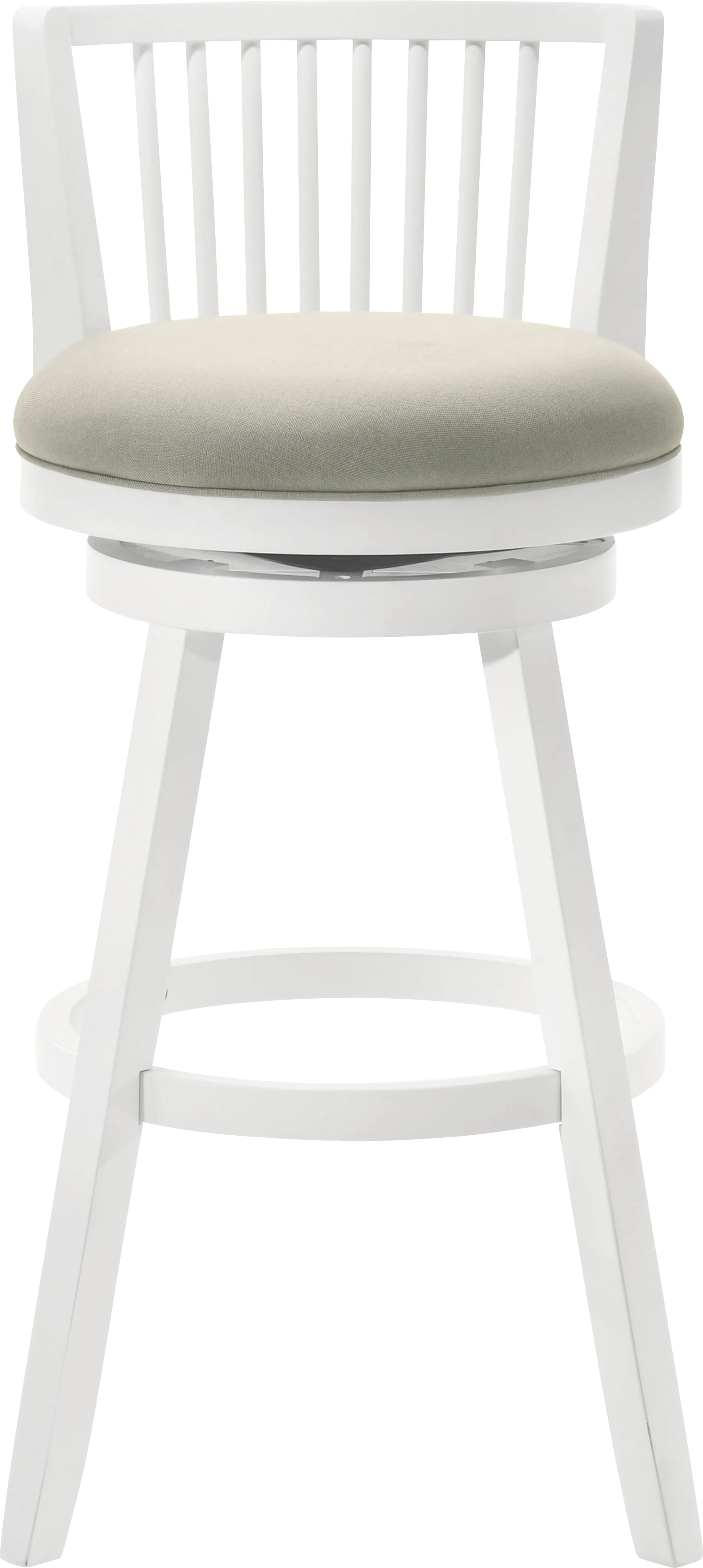 Cragy I White Counter Height Stool - Image 1
