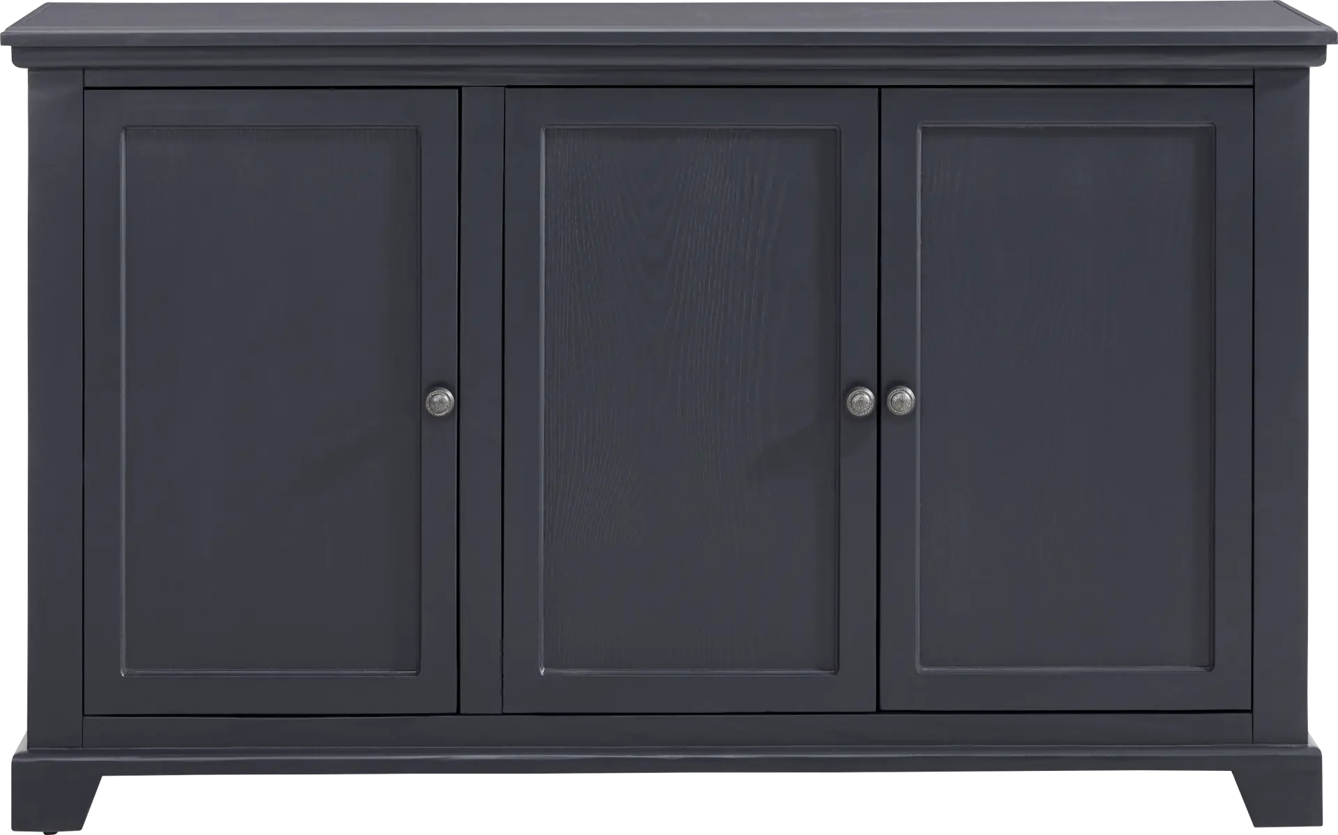 Hillend Blue 3 Door Console