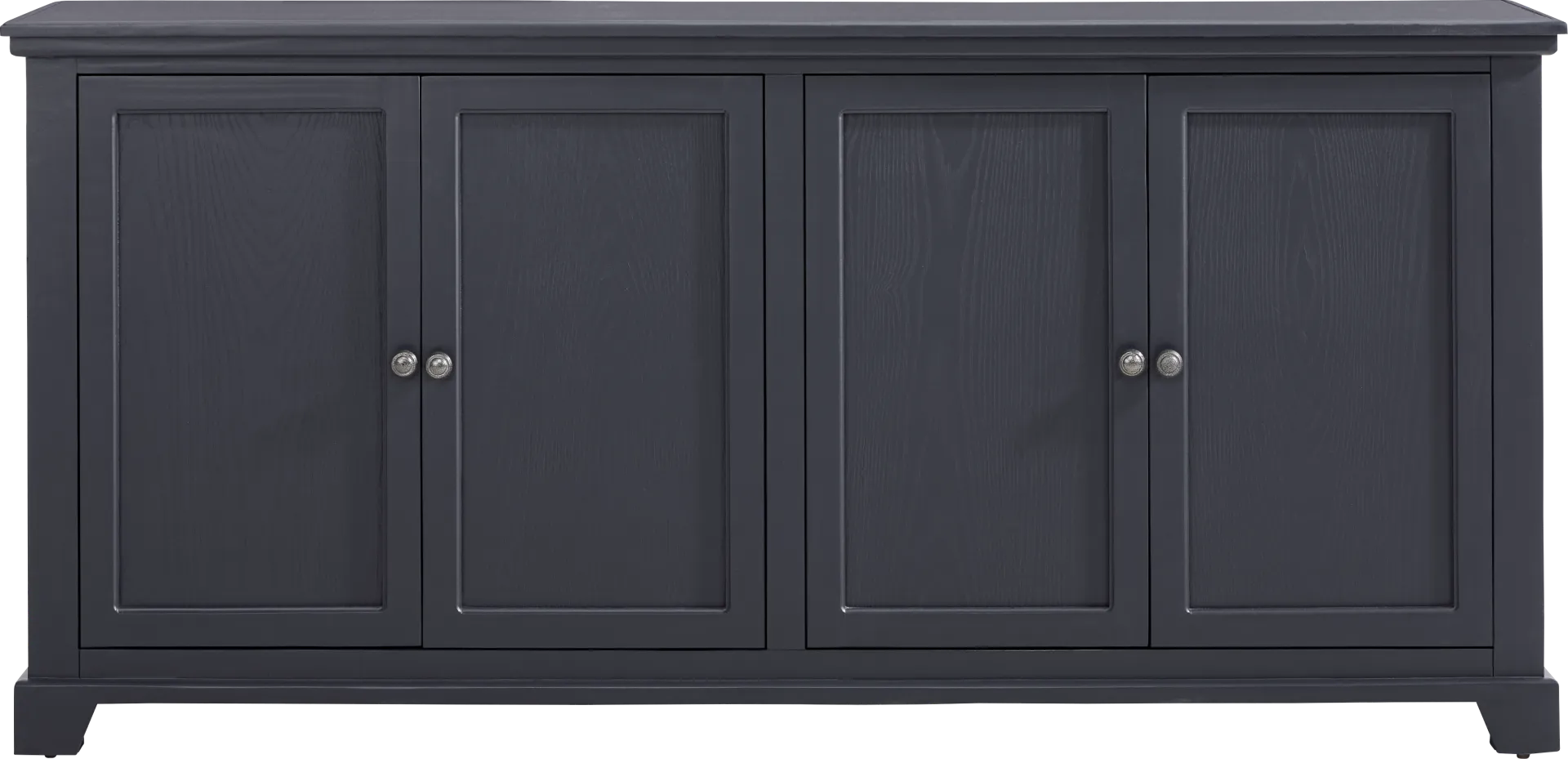 Hillend Blue 4 Door Console - Image 1