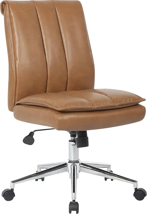 Eyeban Brown Desk Chair