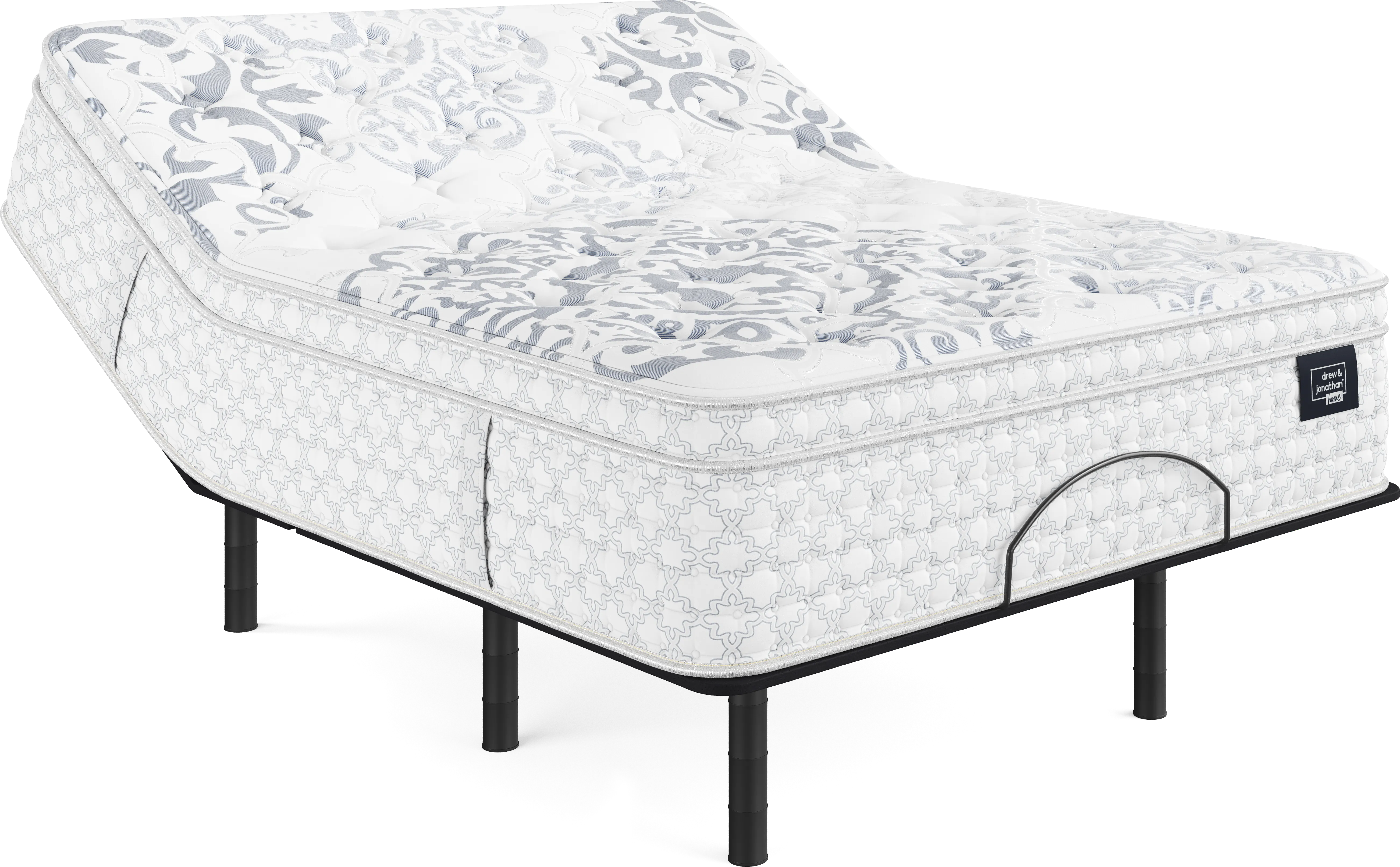 Drew & Jonathan Maple Ridge Queen Mattress with Head Up Only Base - Image 1