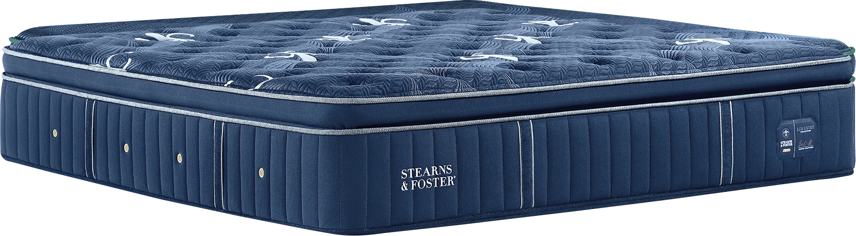 Stearns & Foster Lux Estate Medium Euro Pillow Top II King Mattress - Image 1
