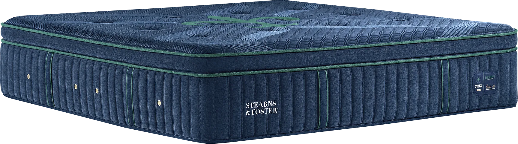 Stearns & Foster Reserve Firm Euro Pillow Top II Queen Mattress - Image 1