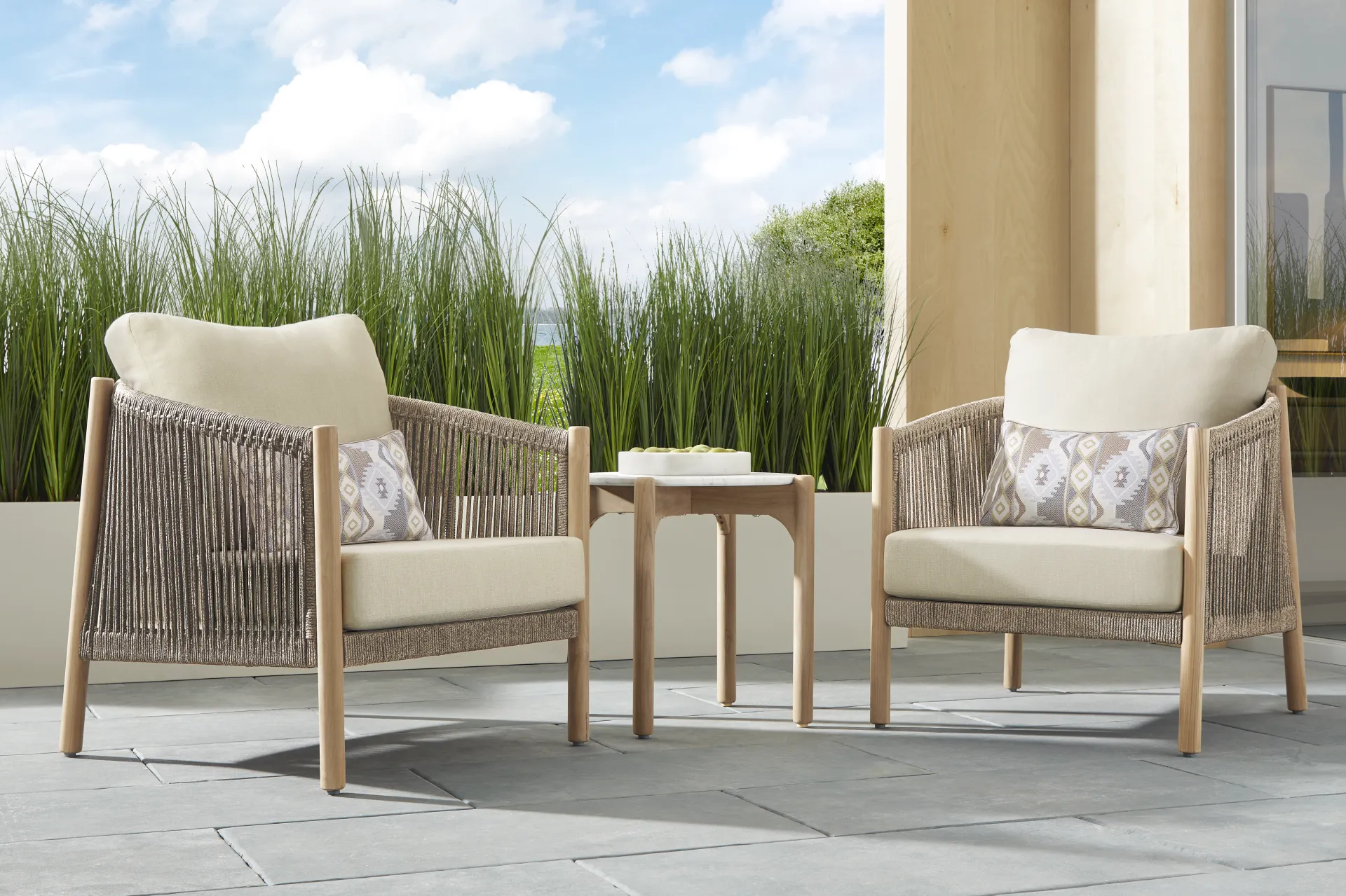 Koda White End Table - Image 2