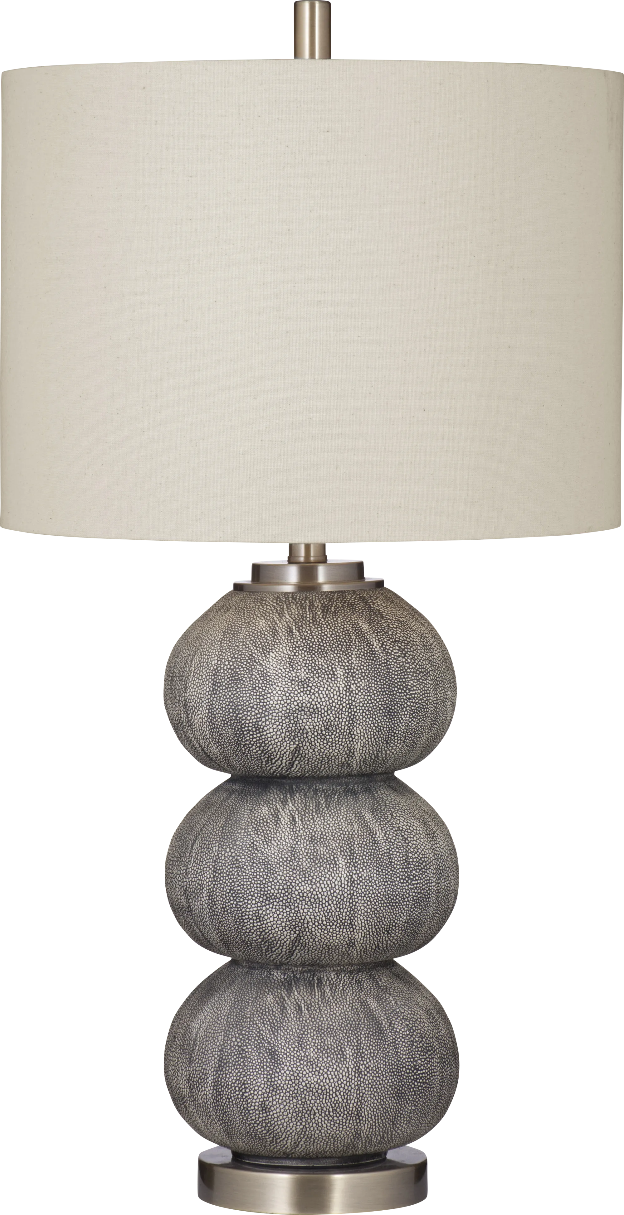 Calyptra Gray Lamp - Image 1
