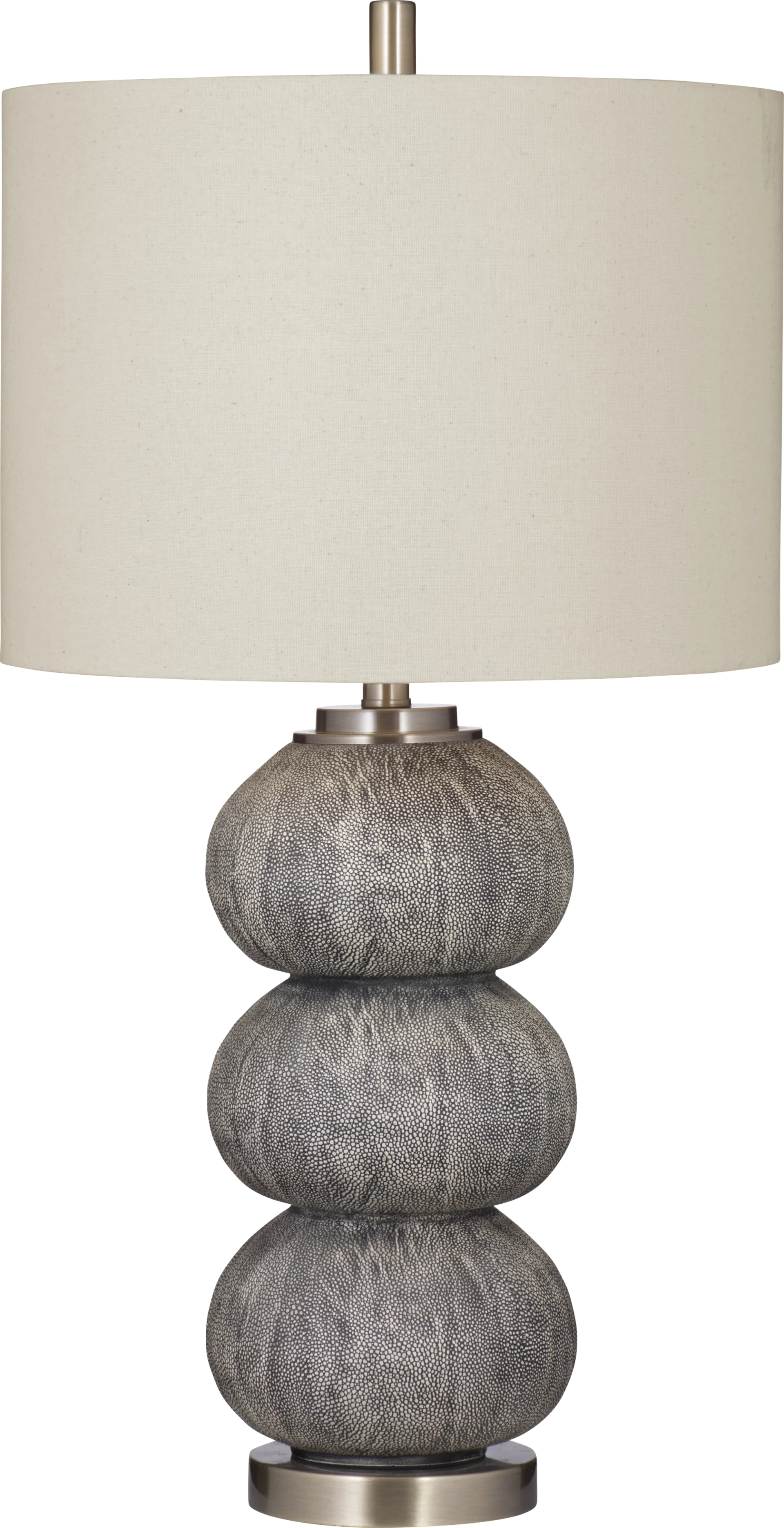 Calyptra Gray Lamp - Image 1