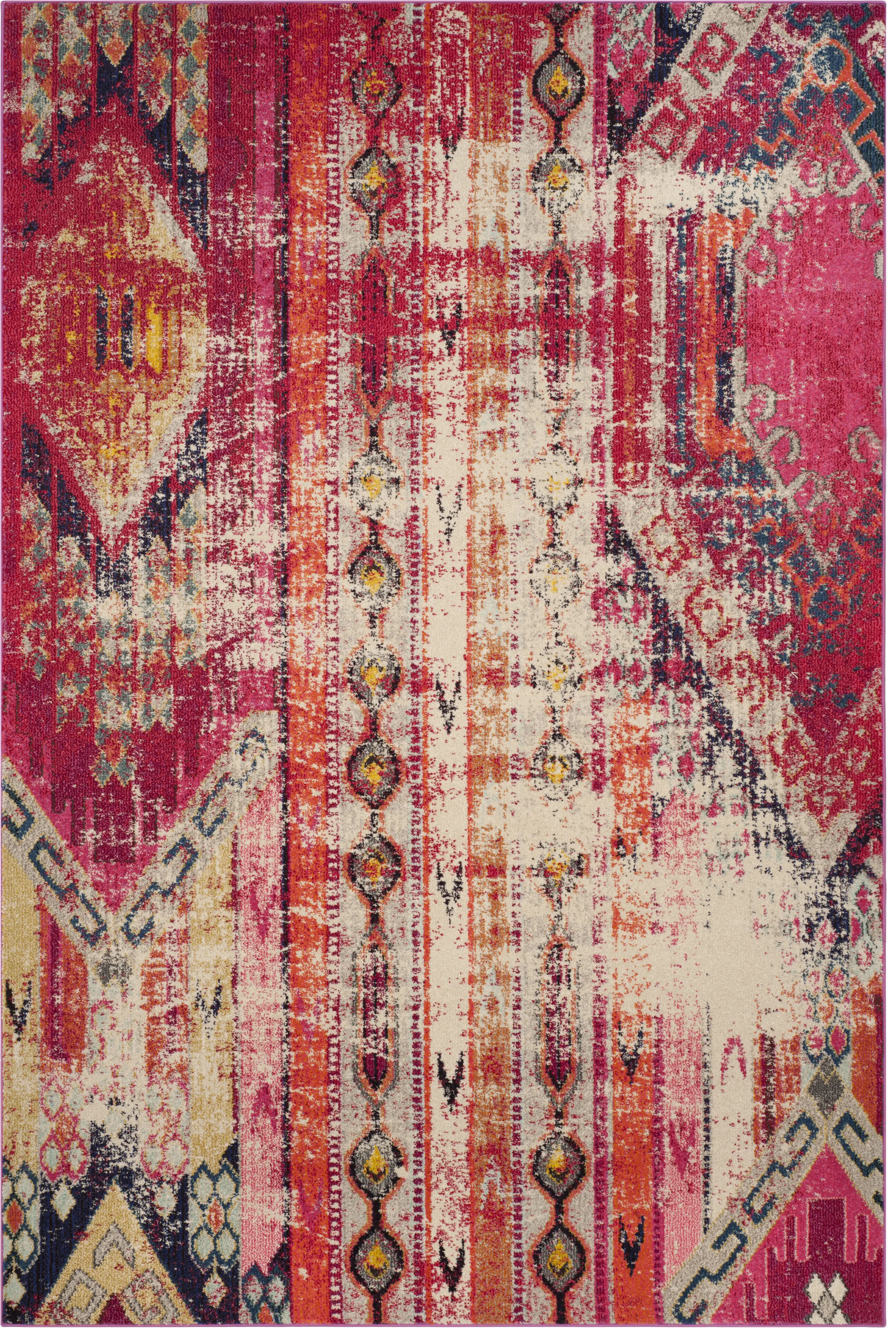 Artesia Pink 6'7 x 9'2 Rug - Thumbnail - Image 1