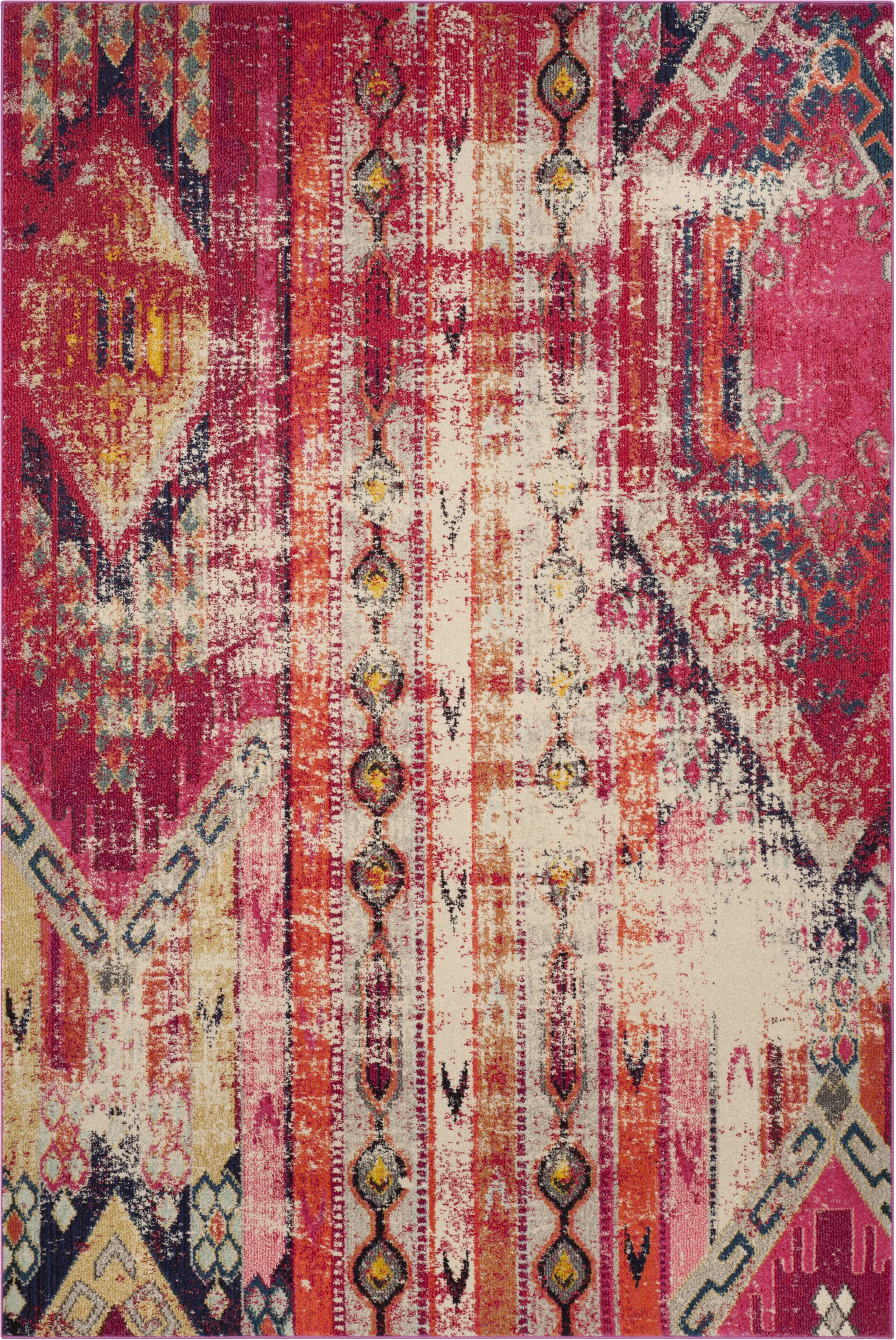 Artesia Pink 6'7 x 9'2 Rug - Image 1