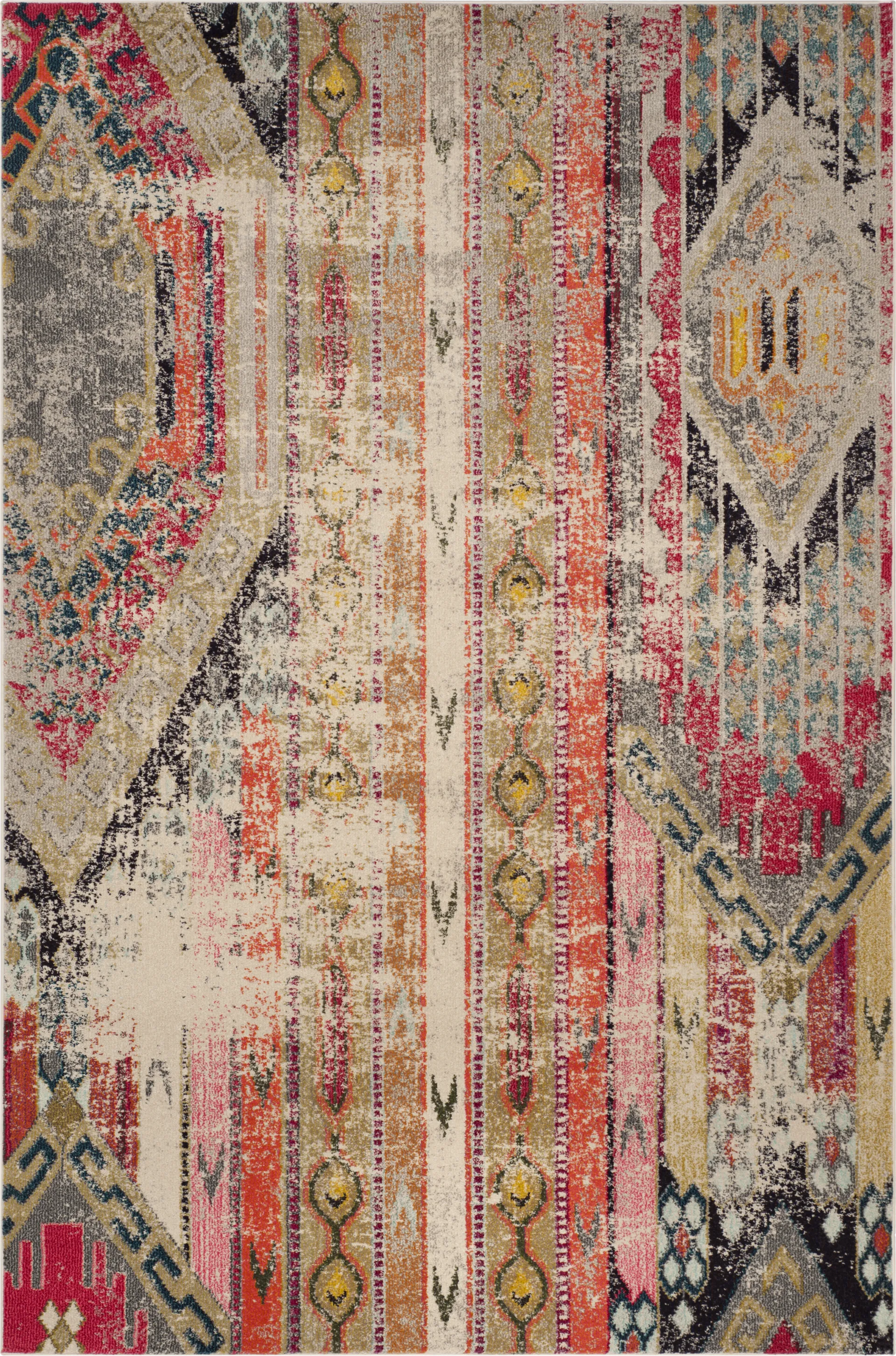 Artesia Light Gray 6'7 x 9'2 Rug - Image 1
