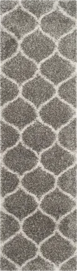 Alicia Gray 2'3 x 10' Rug