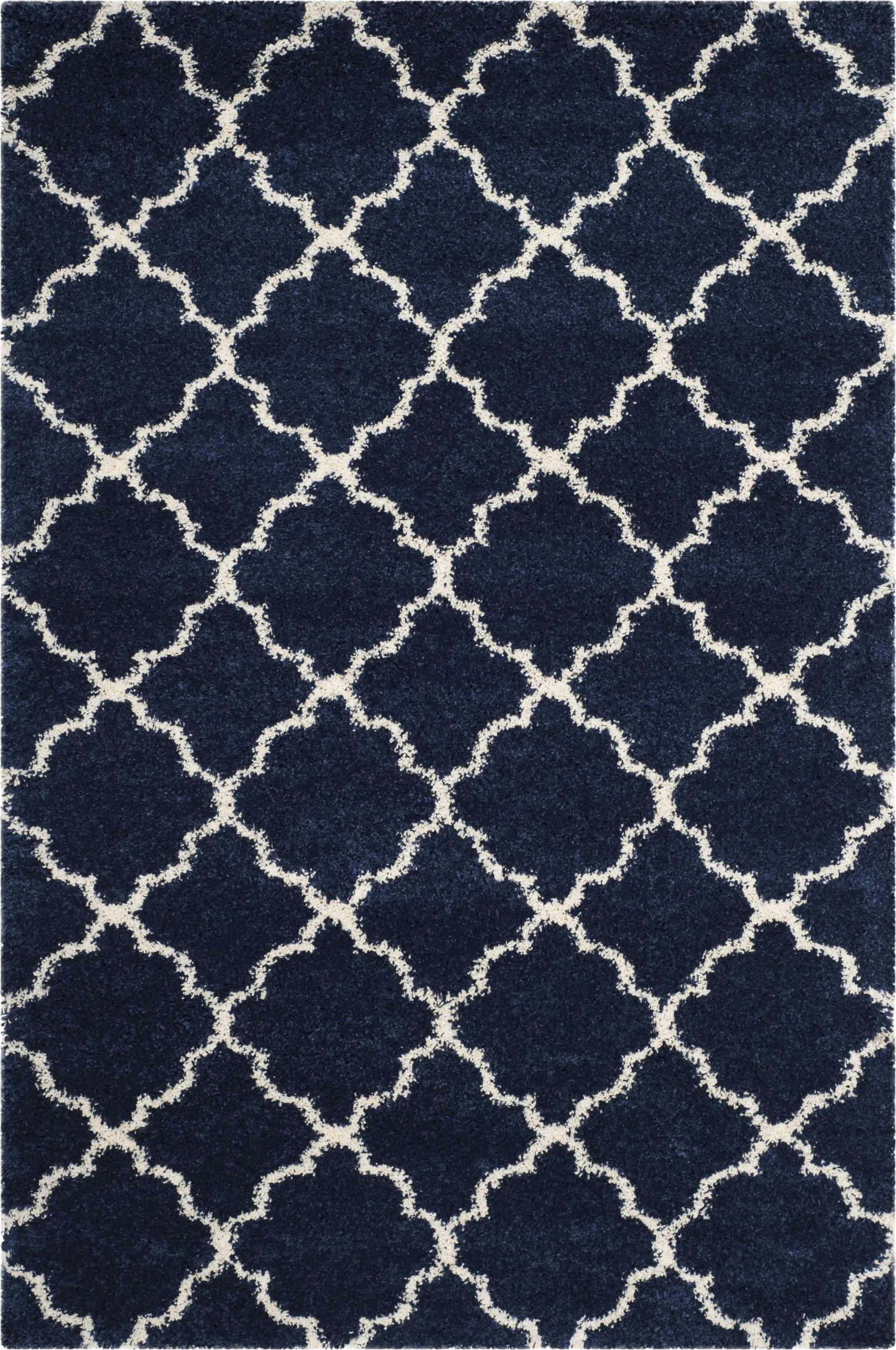 Amalia 5'1 x 7'6 Blue Rug - Image 1