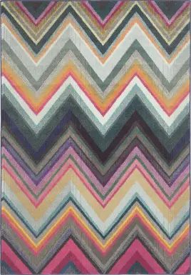 Felici Gray 6'7 x 9'2 Rug