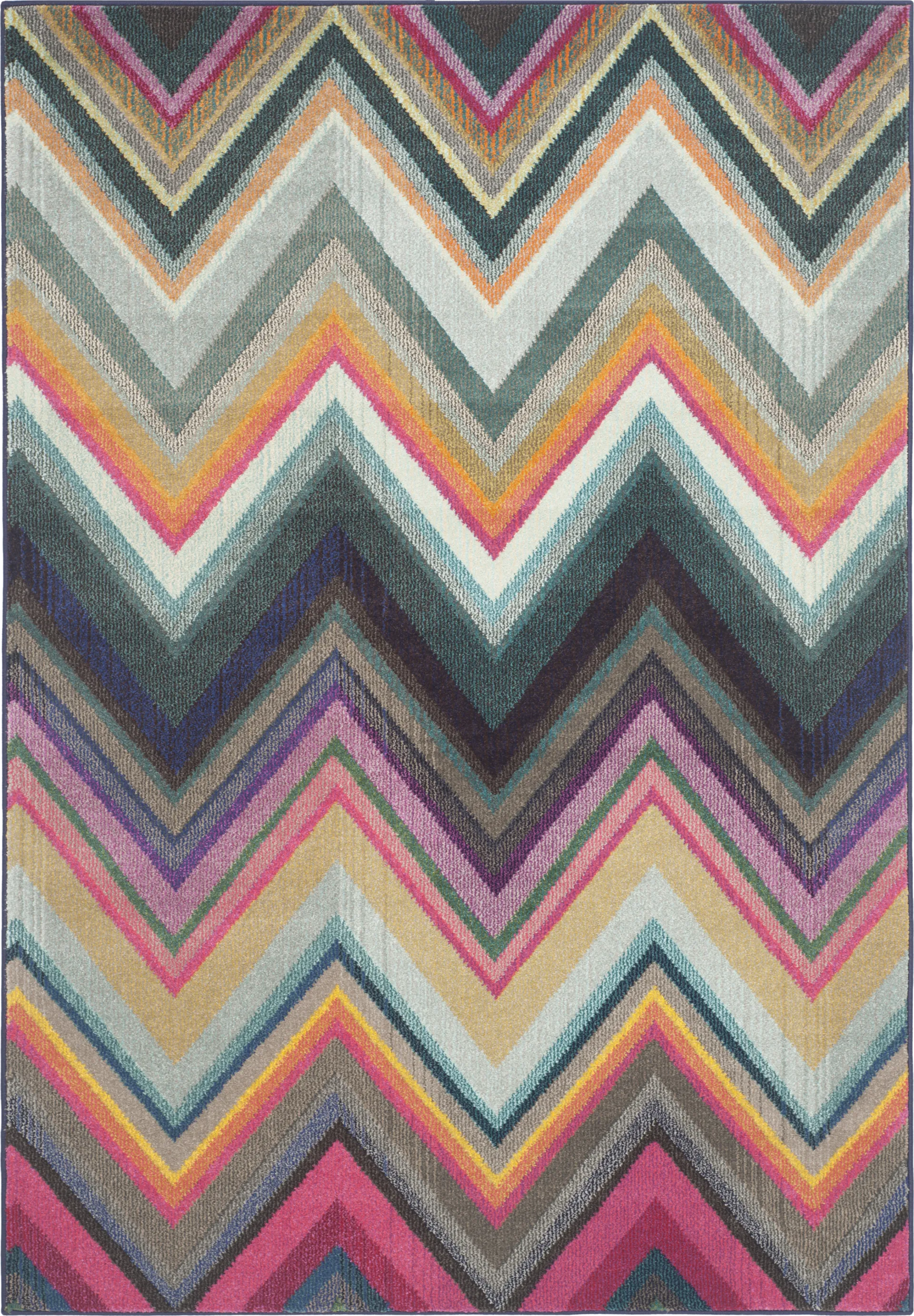 Felici Gray 6'7 x 9'2 Rug - Image 1