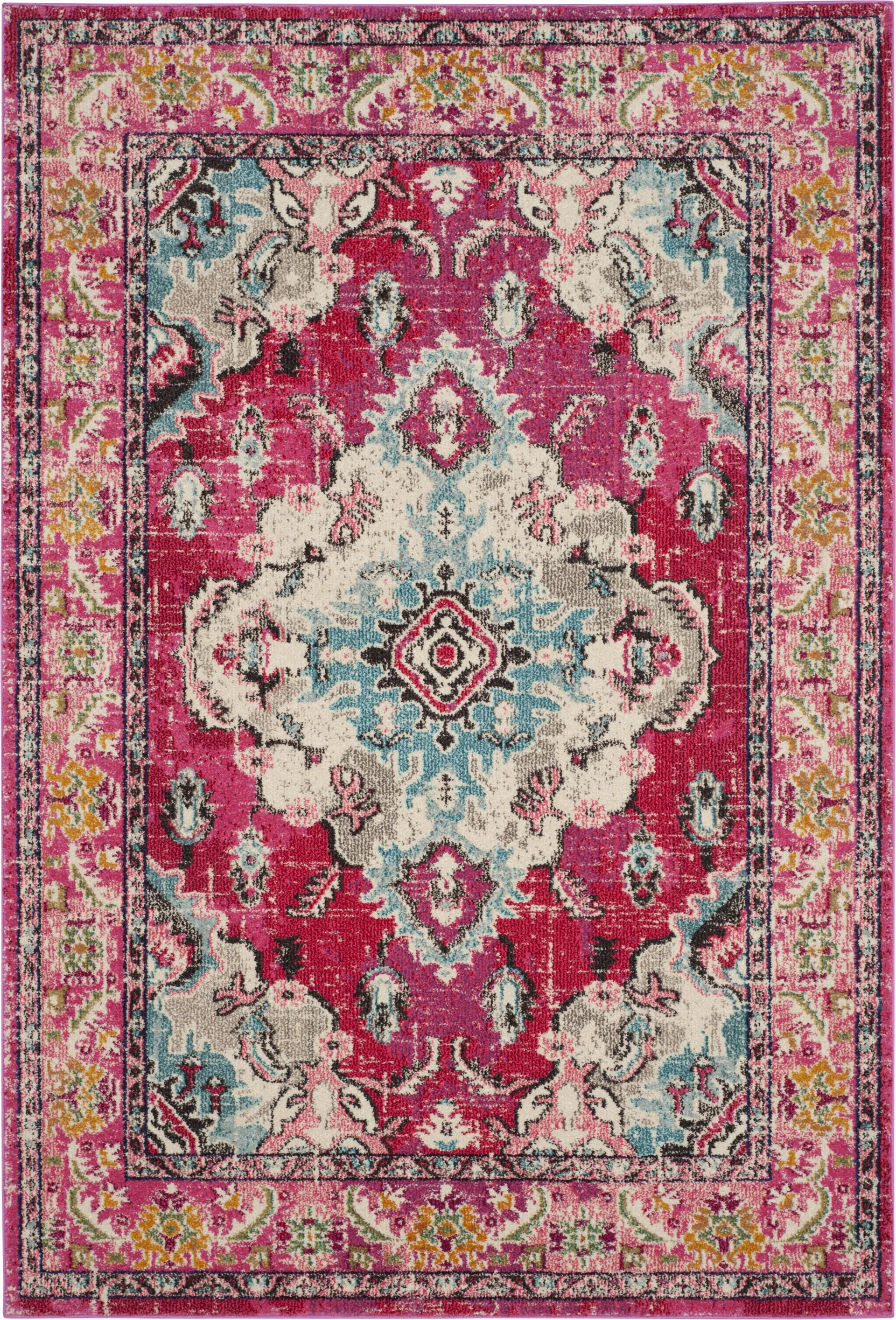 Jailyn Pink 6'7 x 9'2 Rug - Image 1