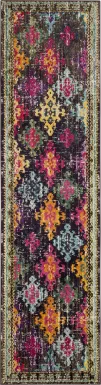 Yemina Black 2'2 x 10' Rug