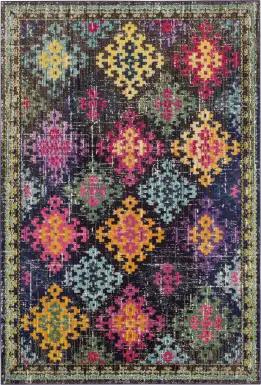 Yemina Black 8' x 11' Rug