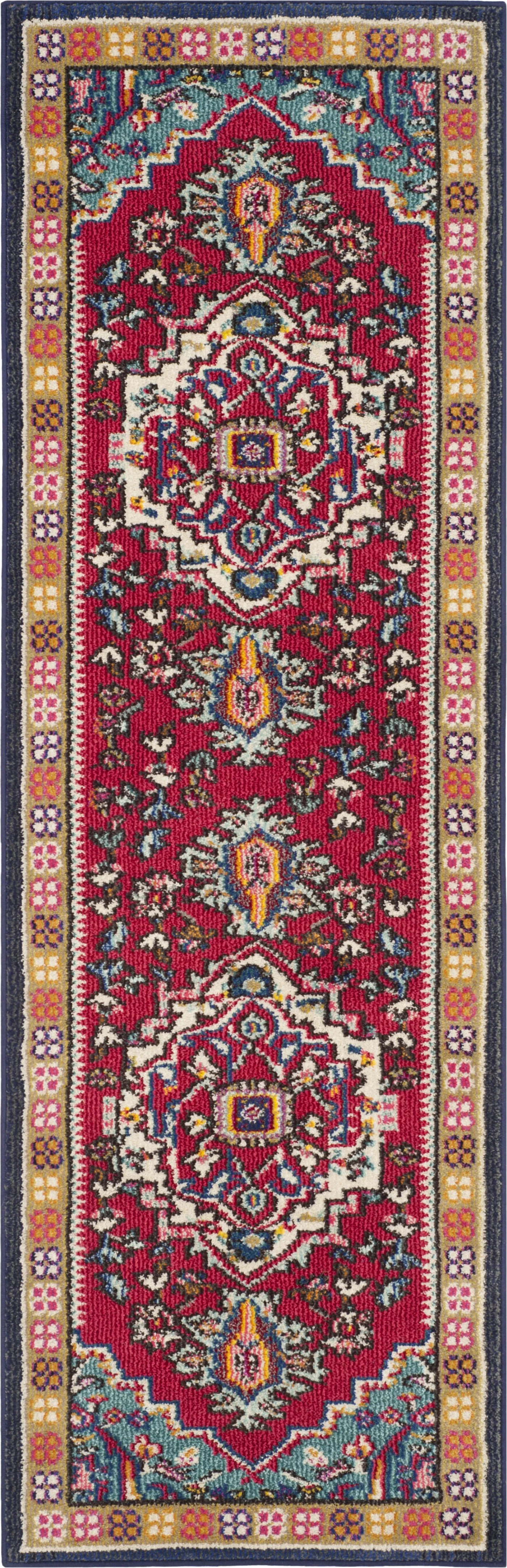 Razdan Red 2'2 x 10' Rug - Image 1