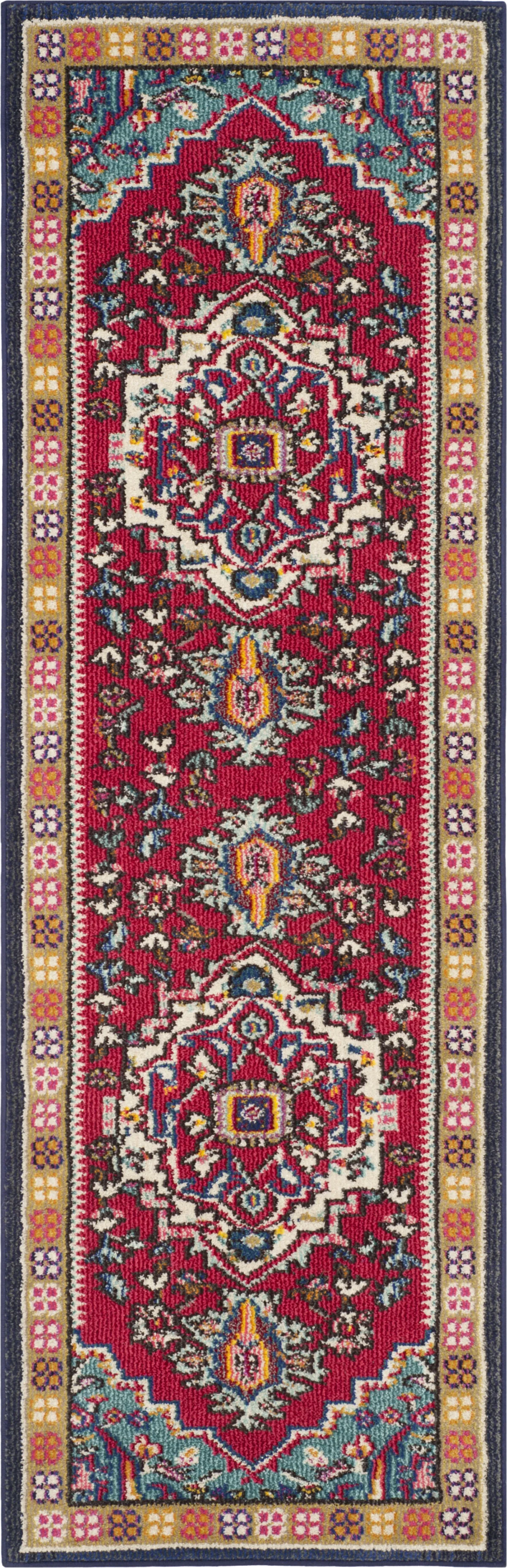Red Polyporene Rug Razdan Red Polypropylene Fabric Rug | Rooms to Go