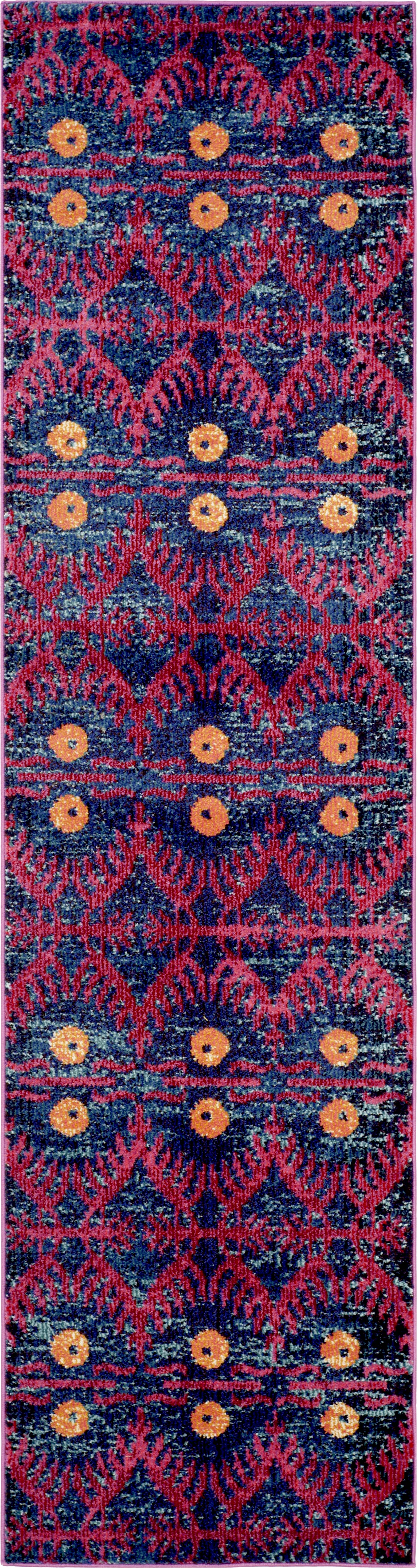 Hiroto Pink 2'2 x 10' Rug - Image 1