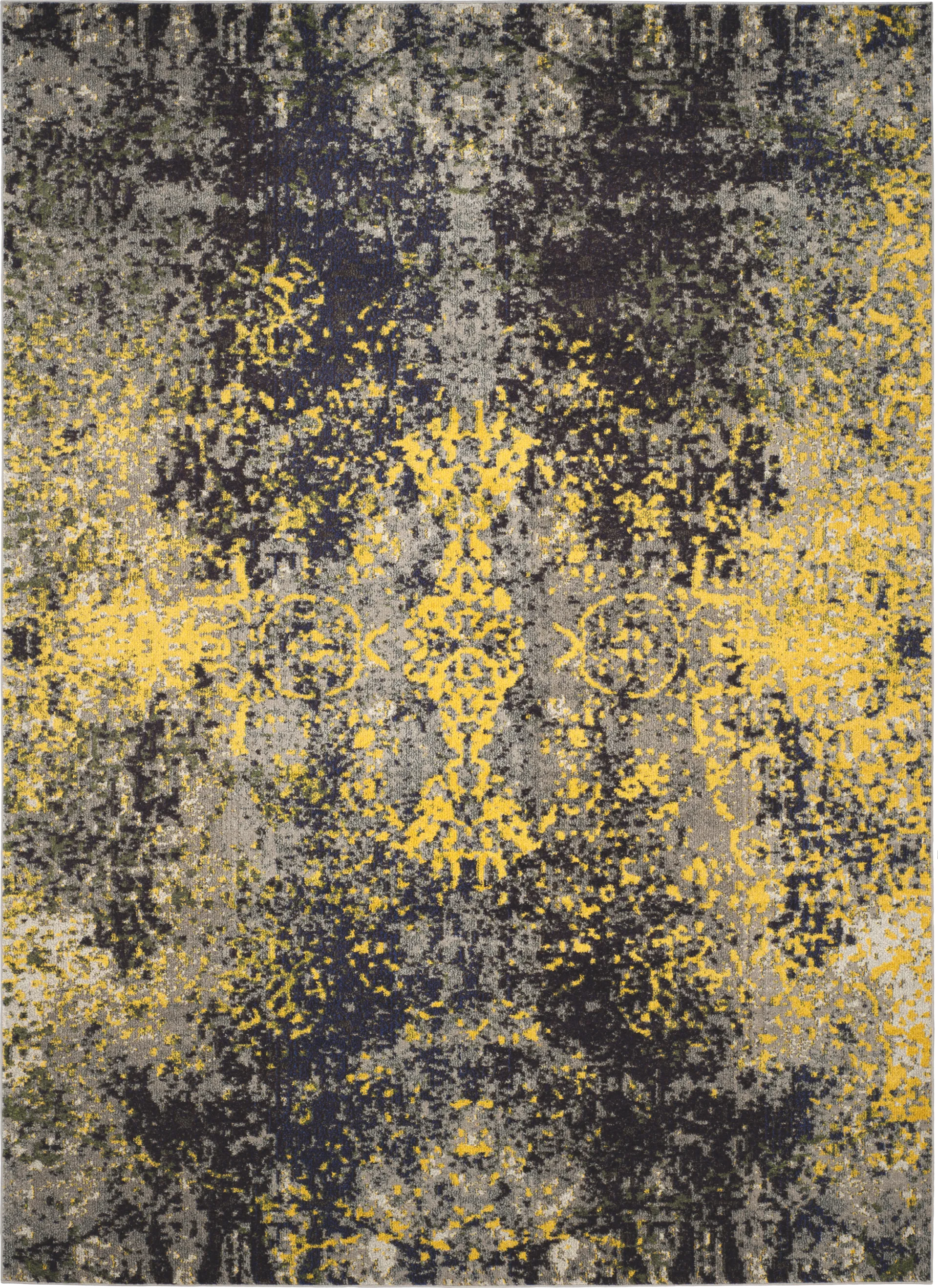 Pressman Gray 6'7 x 9'2 Rug - Image 1
