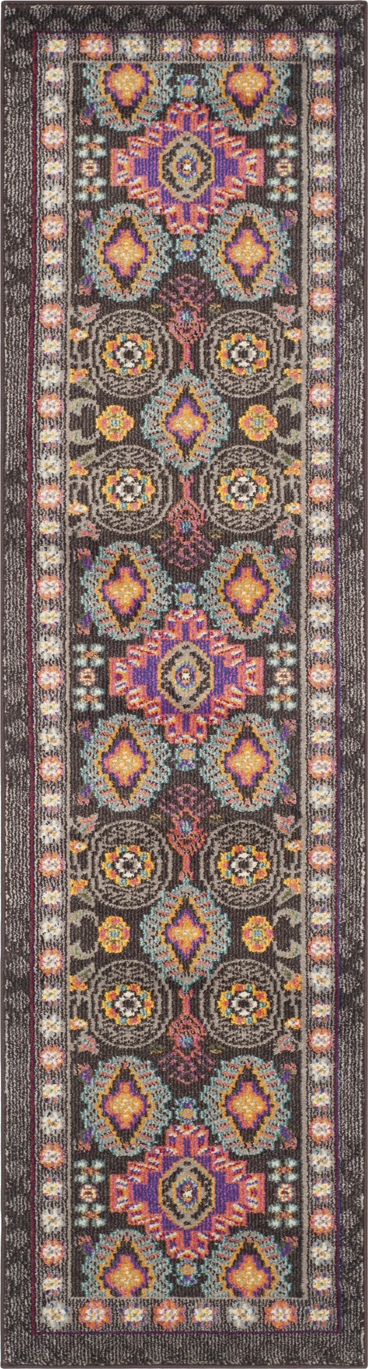 Brunelle Brown 2'2 x 10' Rug - Image 1