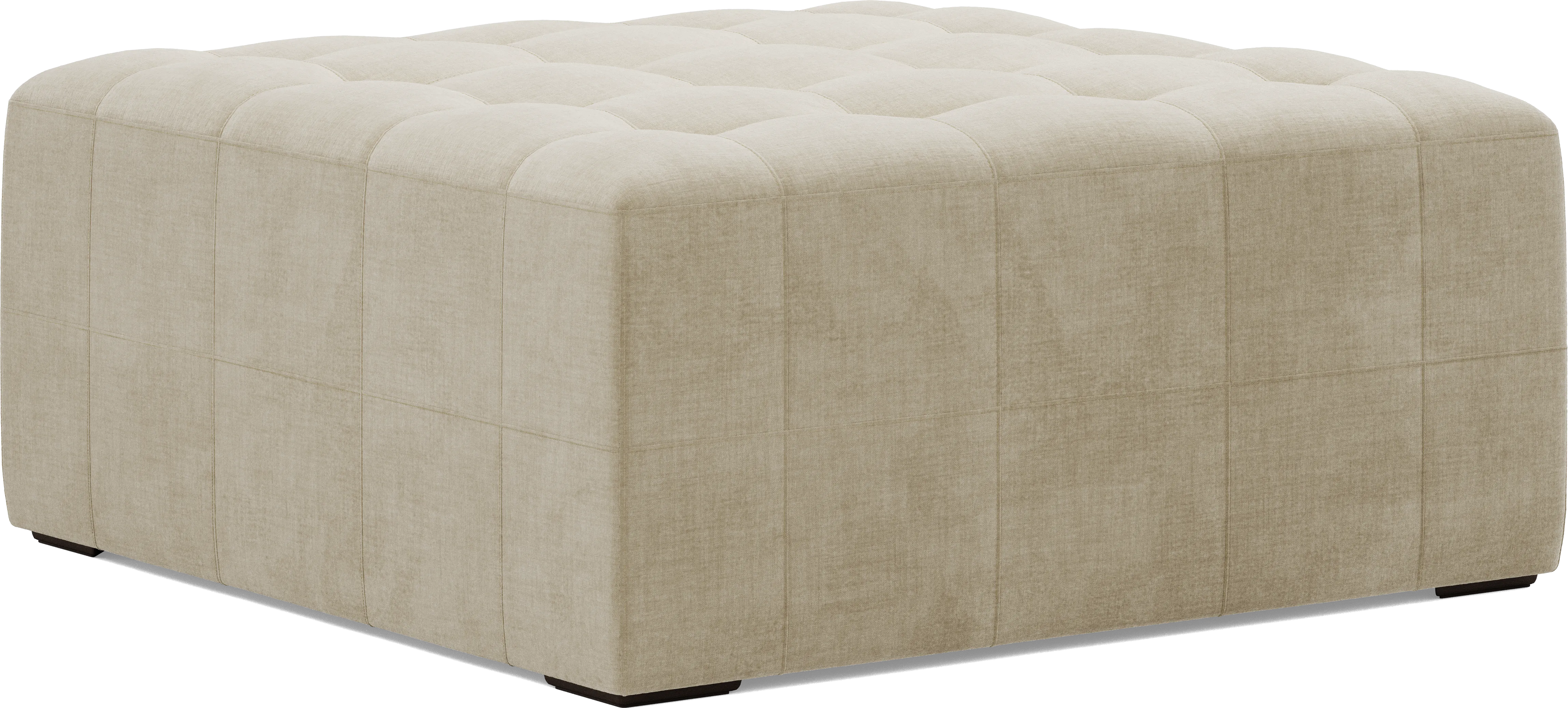 Mayfair Linen Cocktail Ottoman - Image 1