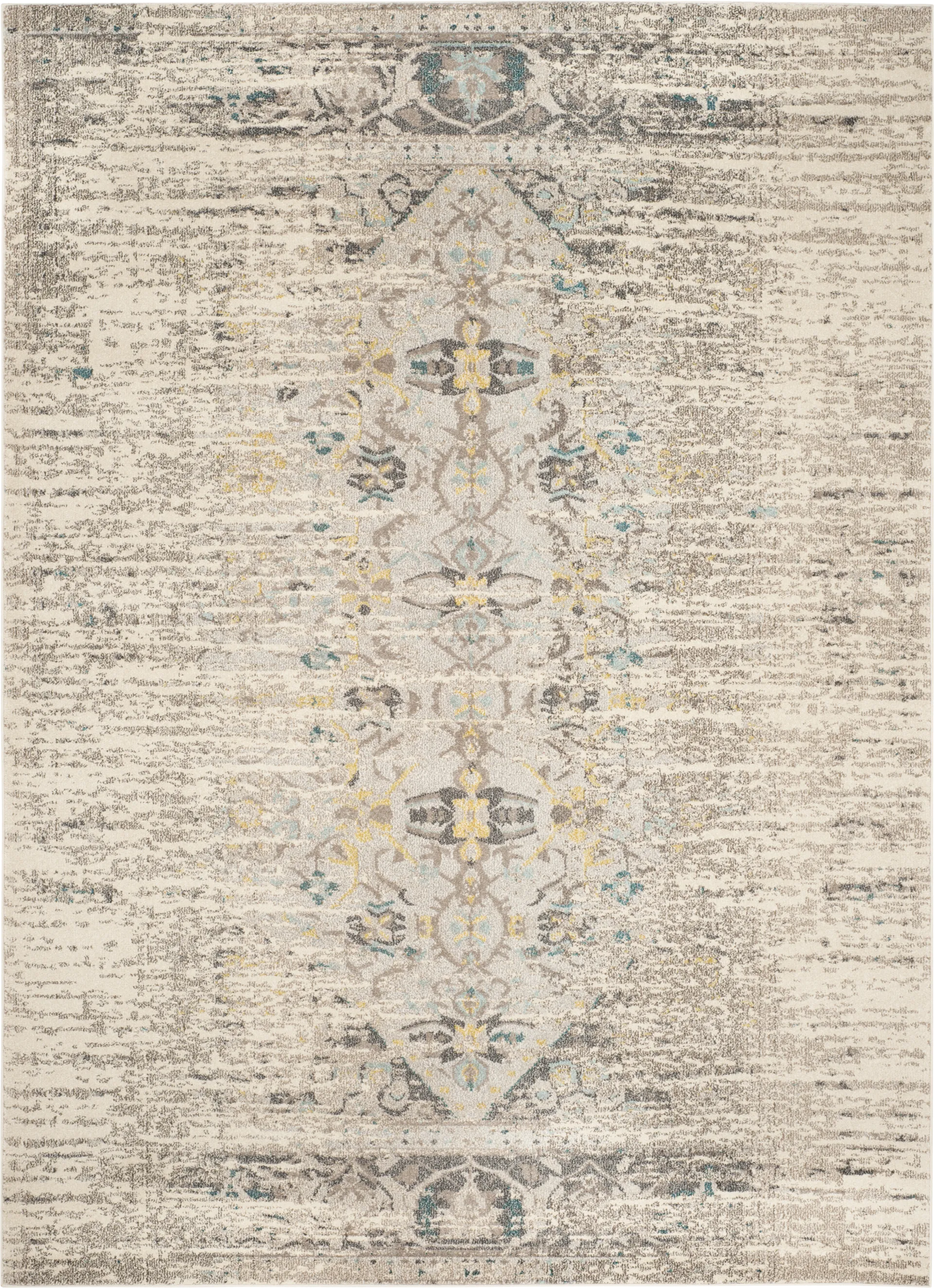 Nimah Gray 6'7 x 9'2 Rug - Image 1