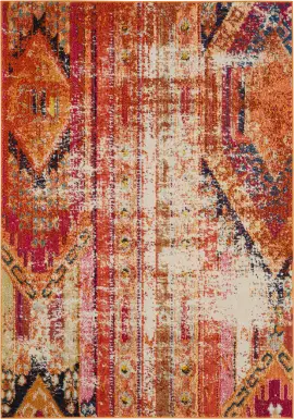 Artesia Orange 8' x 11' Rug