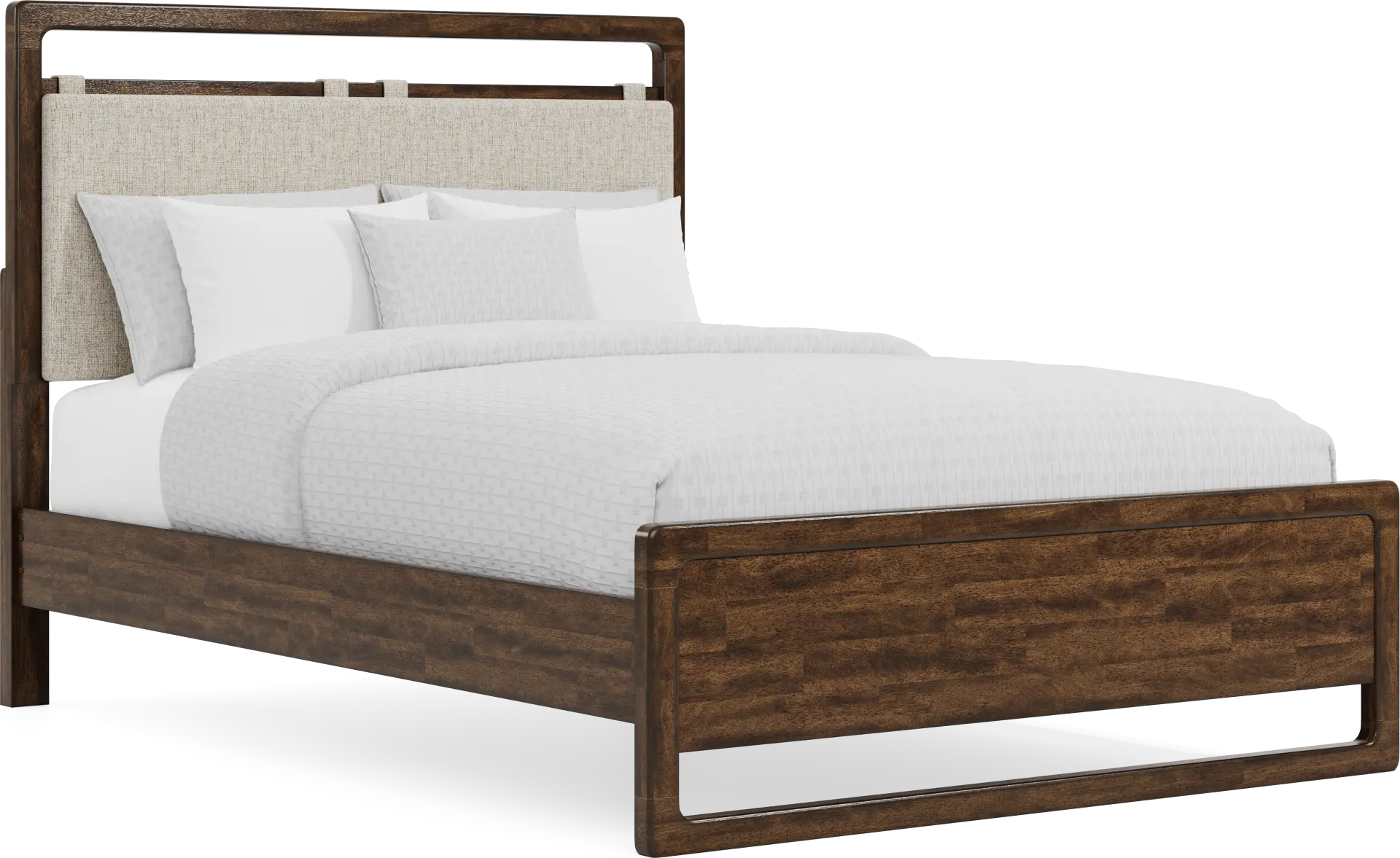 Surrey Ellis Caramel 3 Pc Queen Upholstered Bed