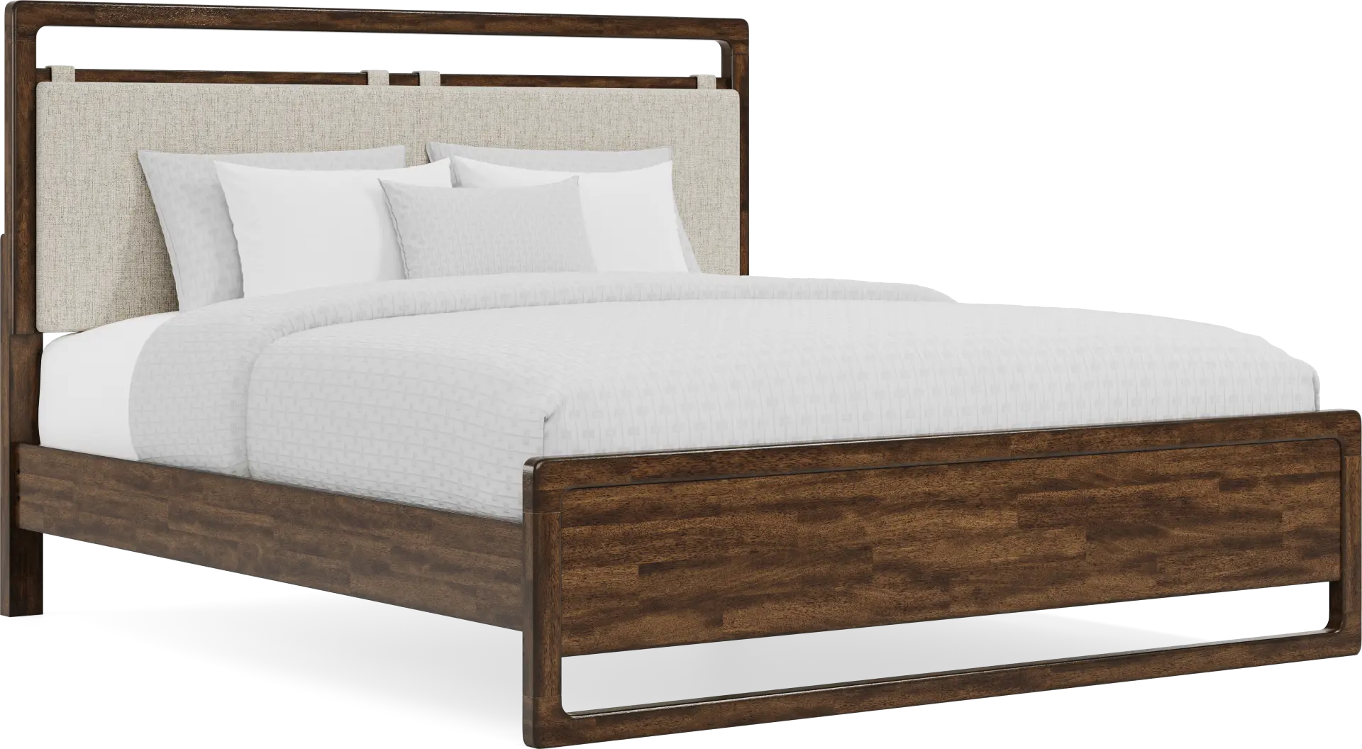 Surrey Ellis Caramel 3 Pc King Upholstered Bed