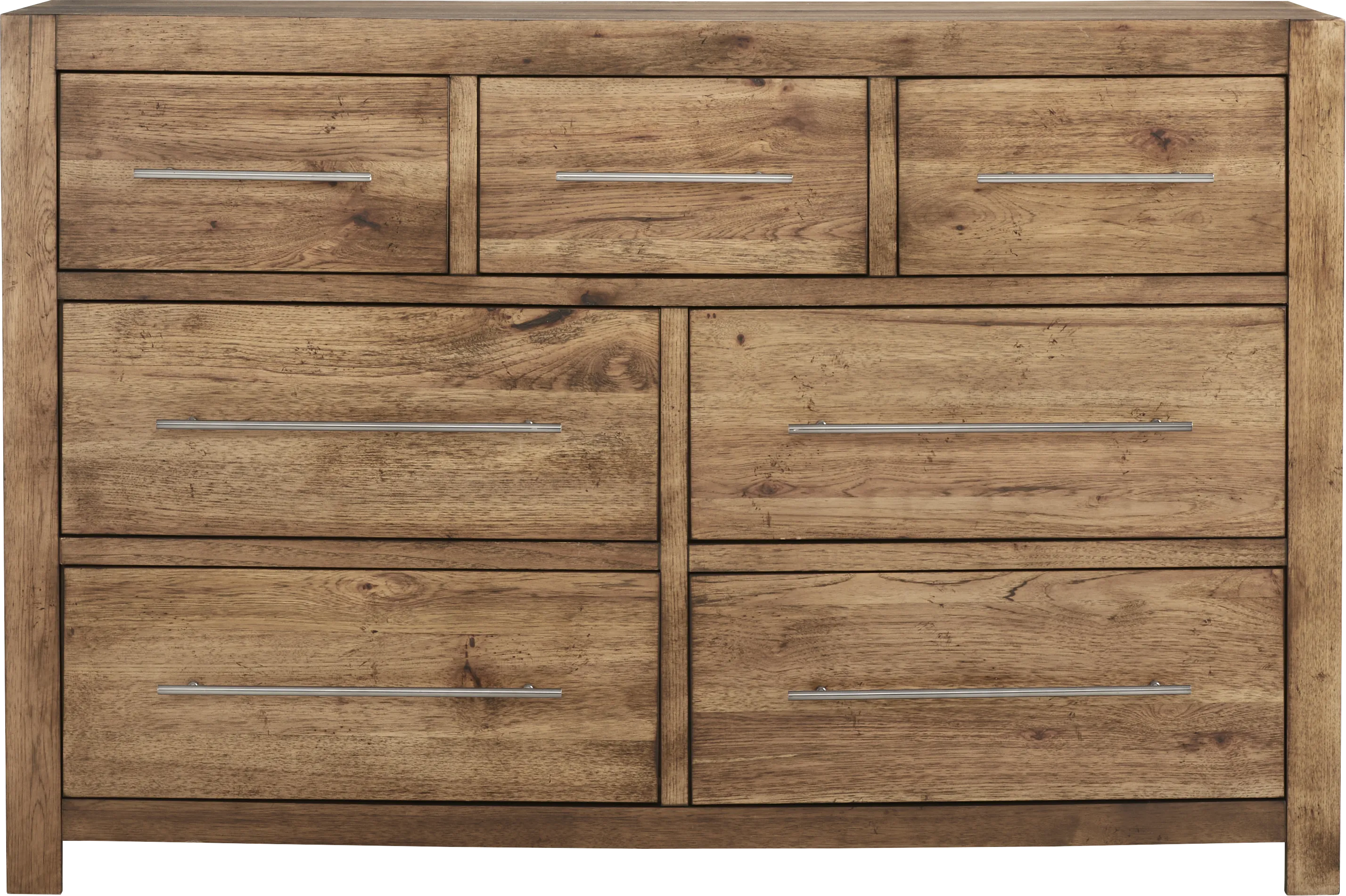 Timberland Ridge 5 Pc Brown Dark Wood Queen Bedroom Set With 3 Pc Queen ...