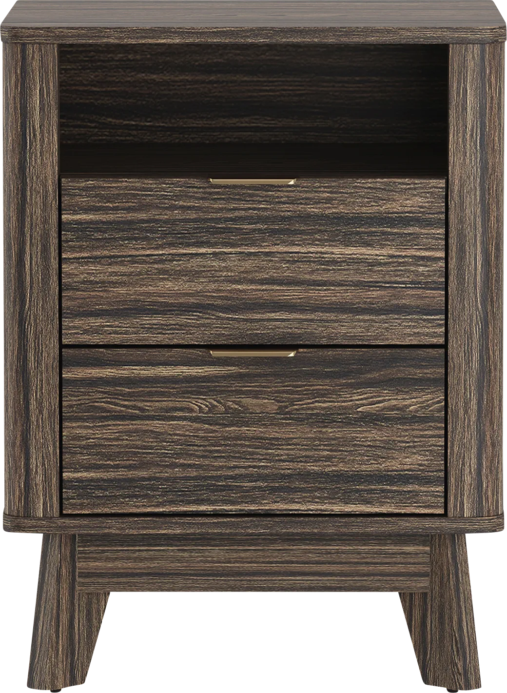 Ritim Walnut Nightstand - Image 1