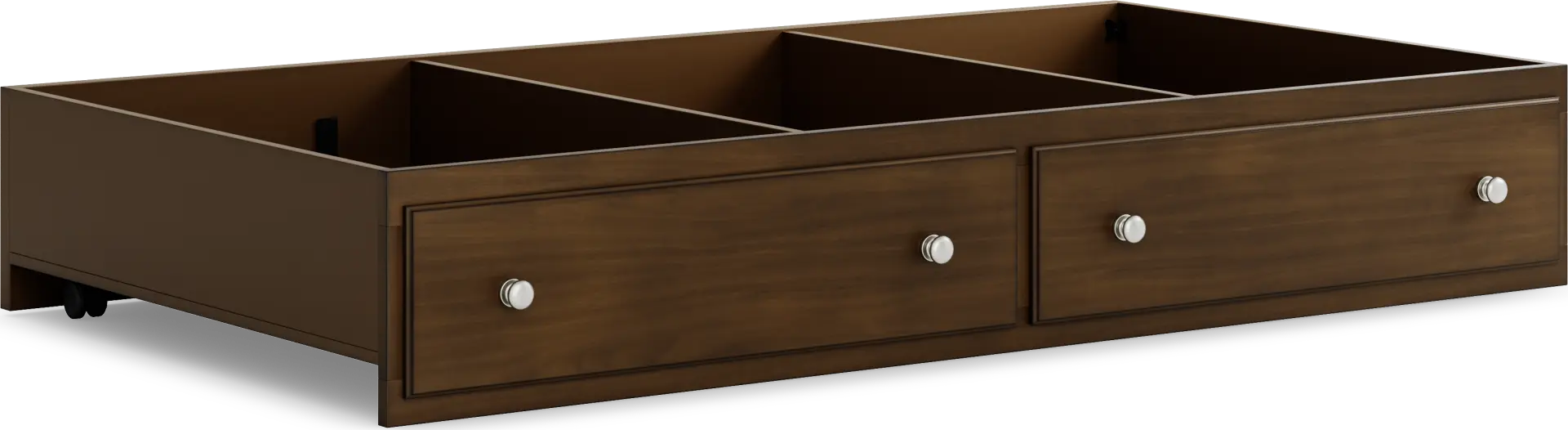 Kids Santa Cruz Brown Cherry Twin Storage Trundle