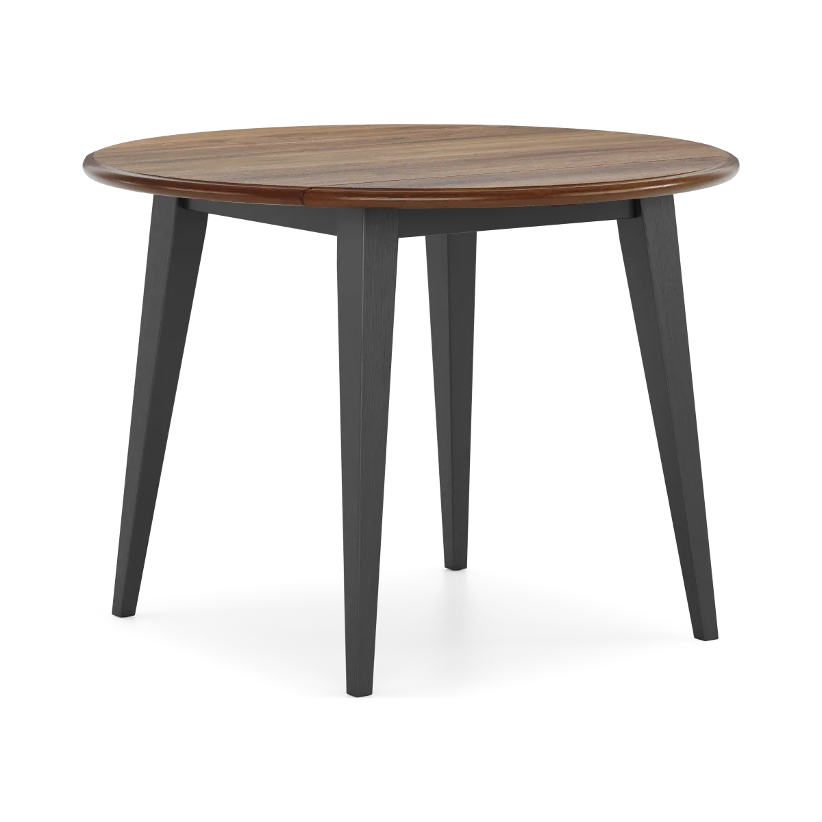 Round Rusty Table Millsboro 5 Pc Black Dining Room Set With Leg Table, Side Chair | Rooms ...