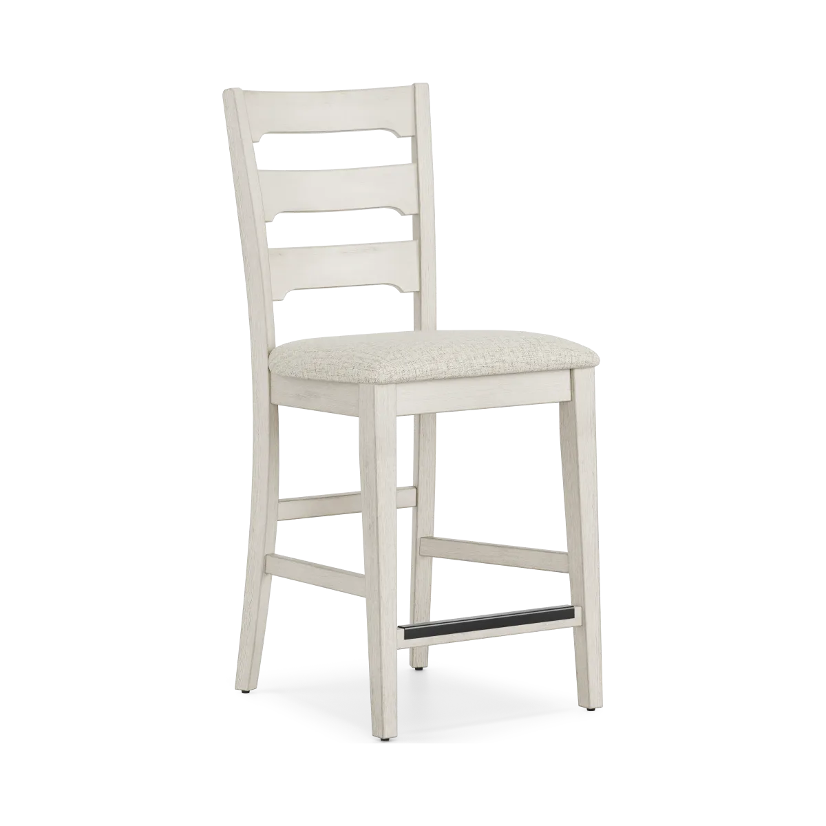 Denner Table Millsboro 5 Pc White Dining Room Set With Leg Table, Counter Height ...