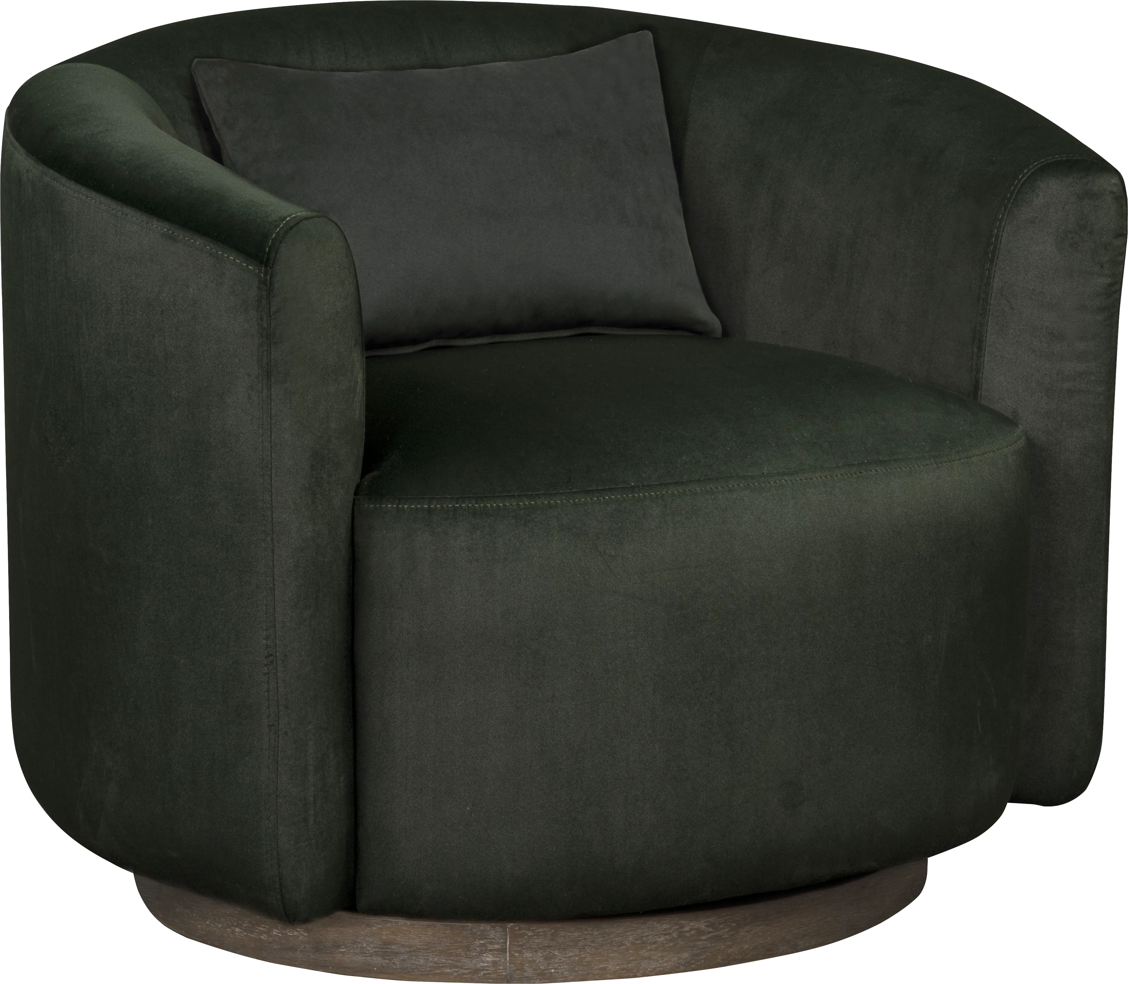 Faye Green Swivel Chair - Image 1