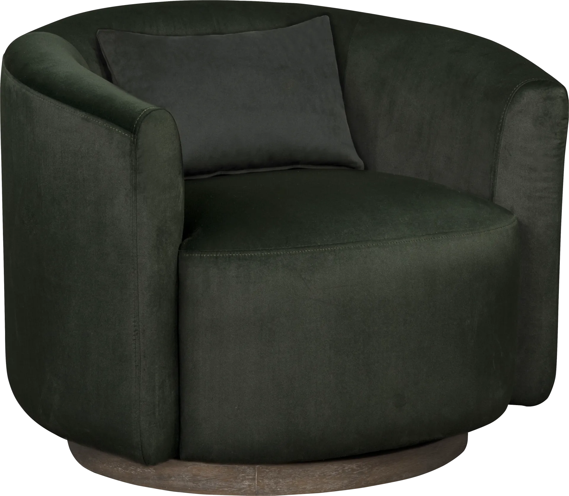 Faye Green Swivel Chair - Image 1