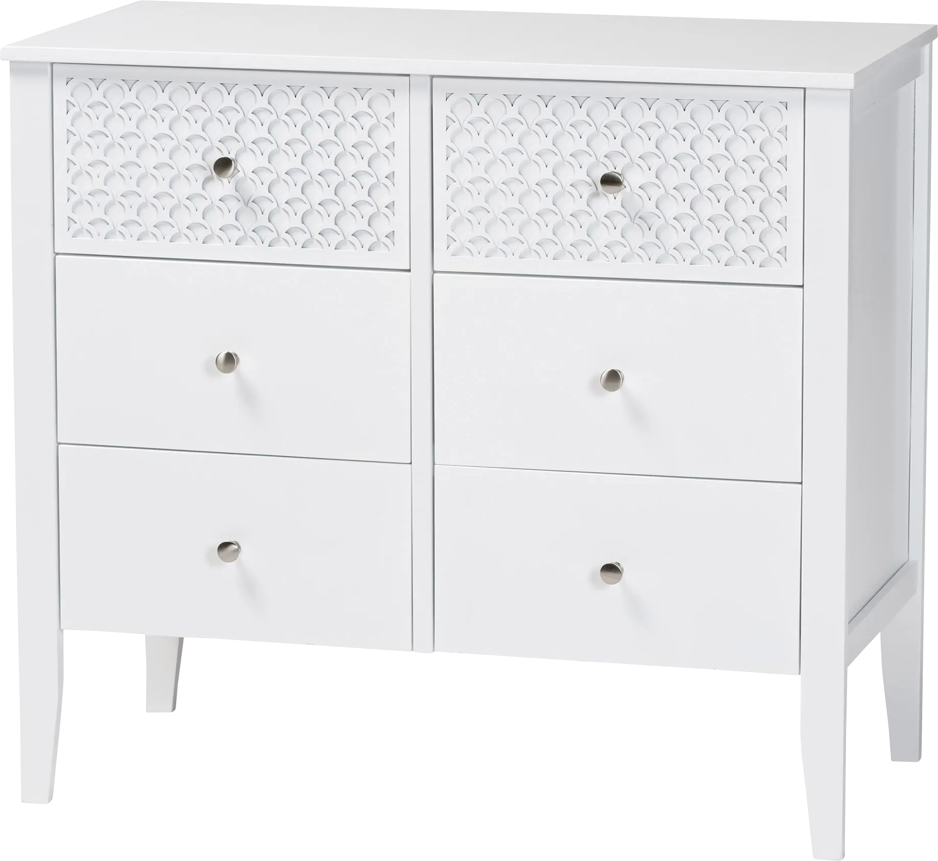 Momina White Dresser | Rooms to Go