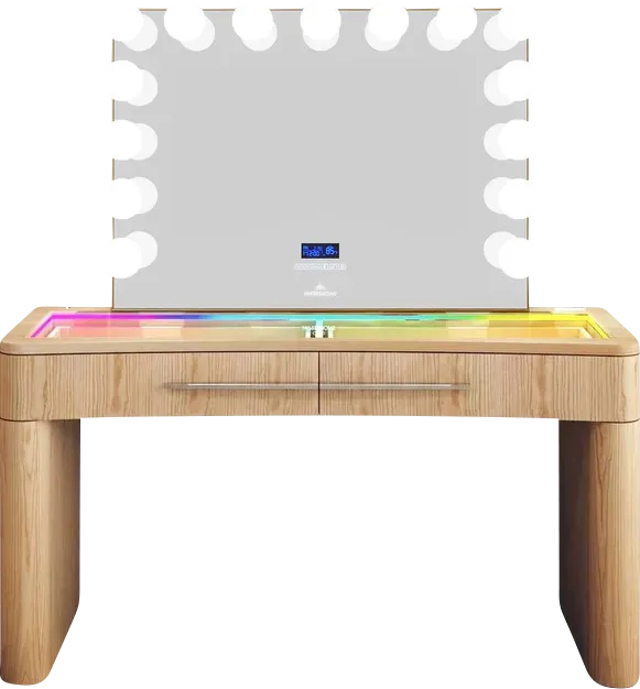 Evtan Brown Vanity Set - Image 1