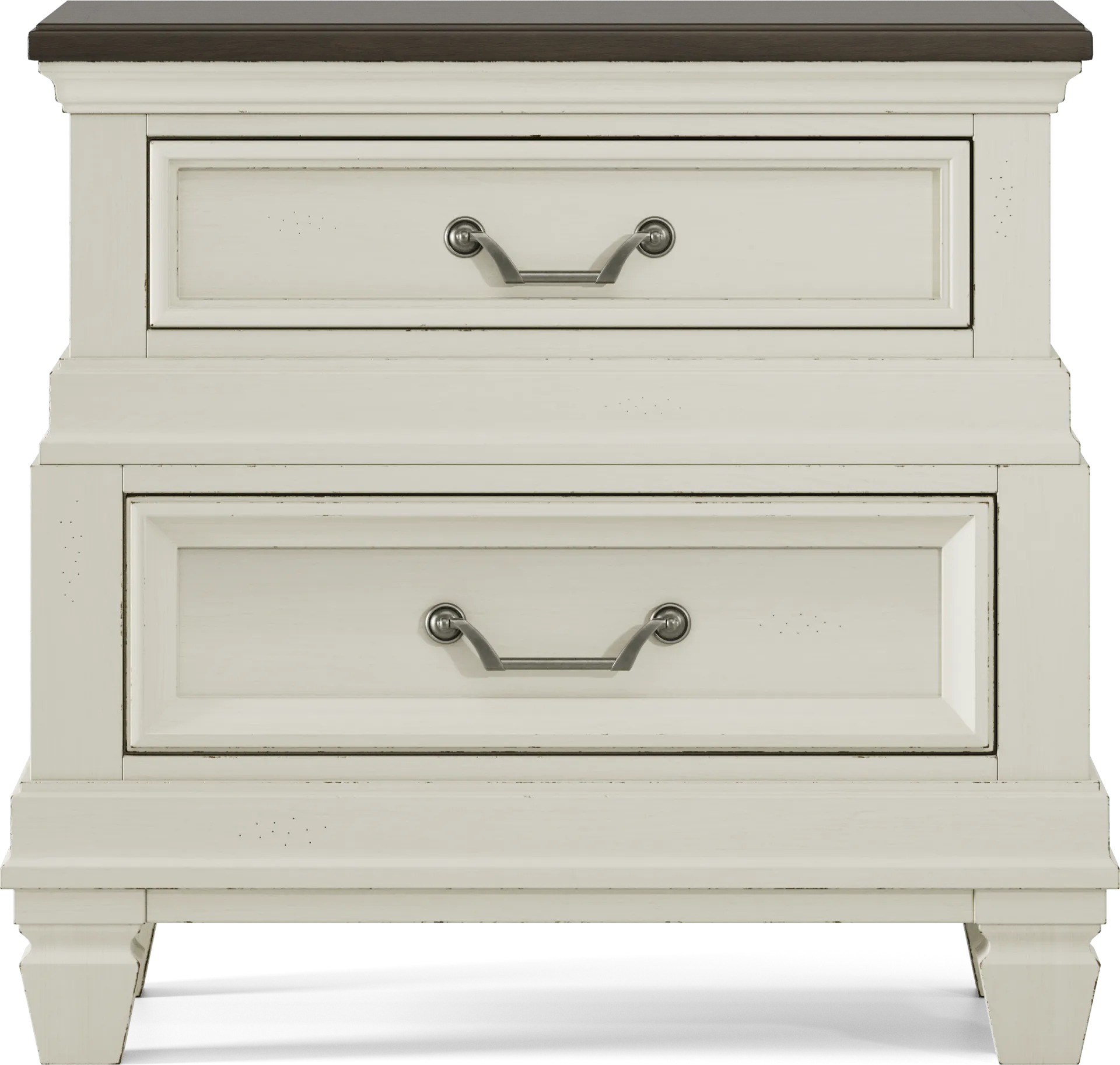 Provence White Nightstand - Image 1