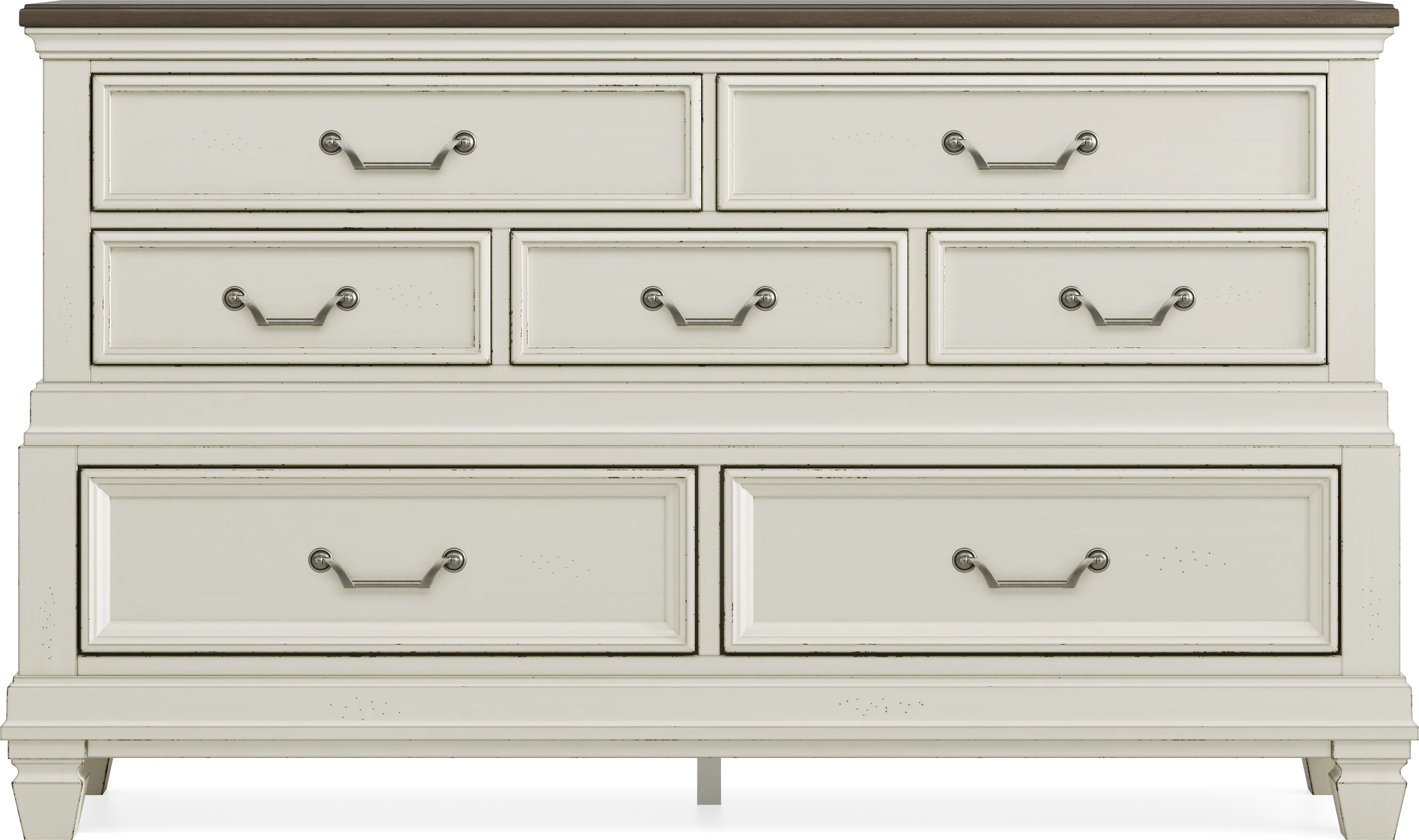 Provence White 7 Pc King Storage Bedroom - Image 9