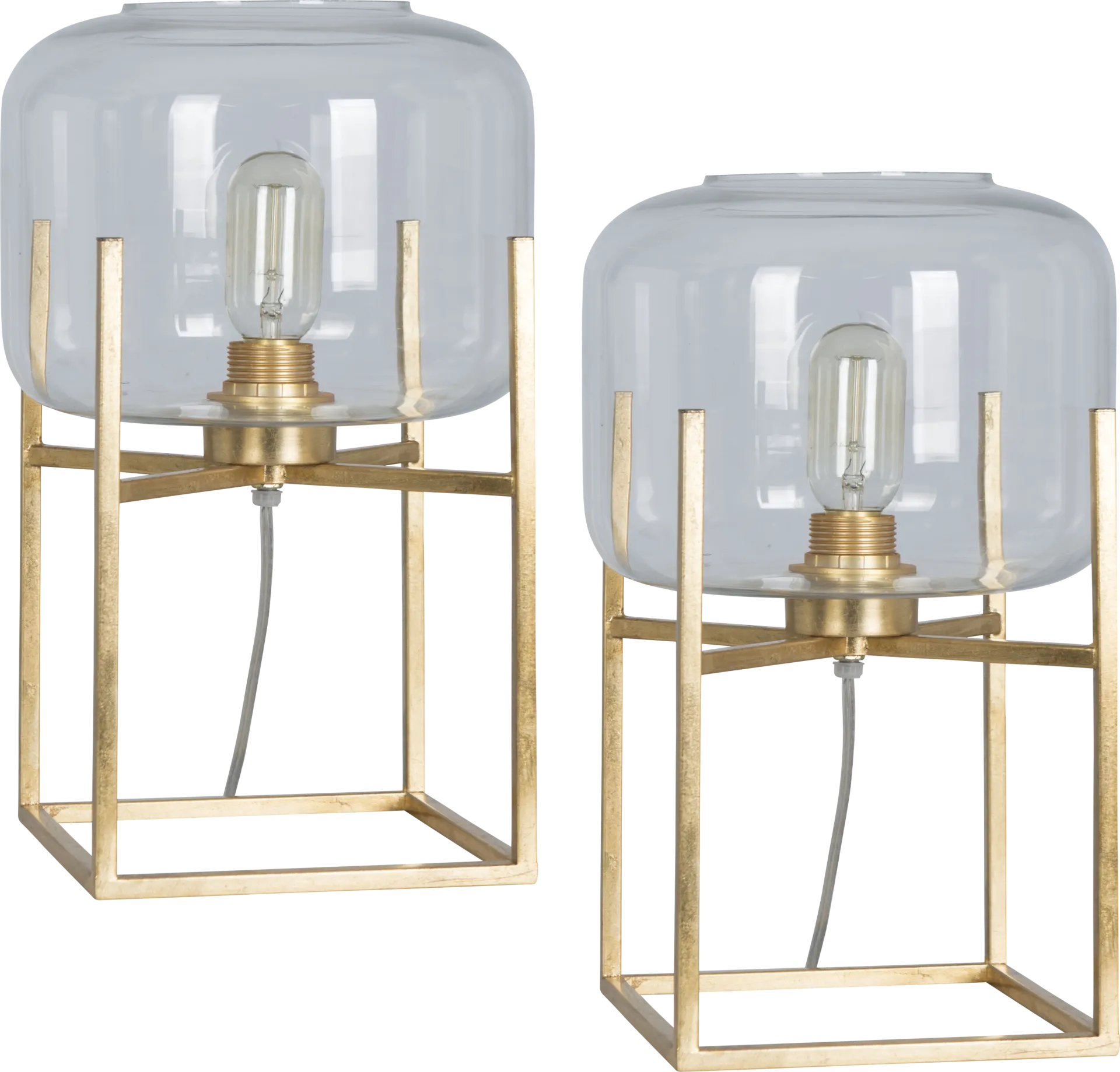 Aberlady Gold Table Lamps, Set of 2 - Image 1