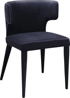 Vanette Black Side Chair