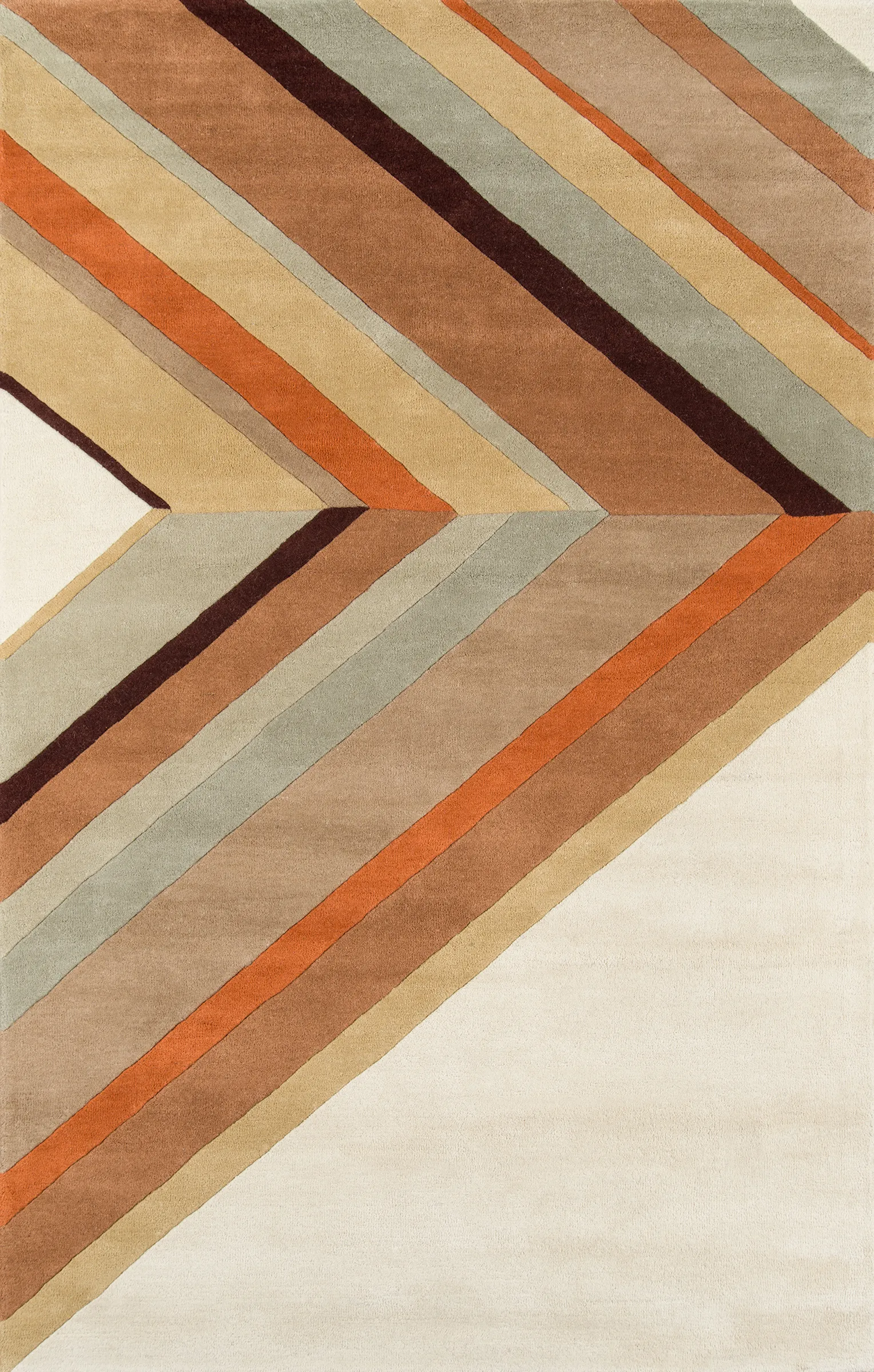 Sandhurst Brown 5' x 8' Rug - Image 1