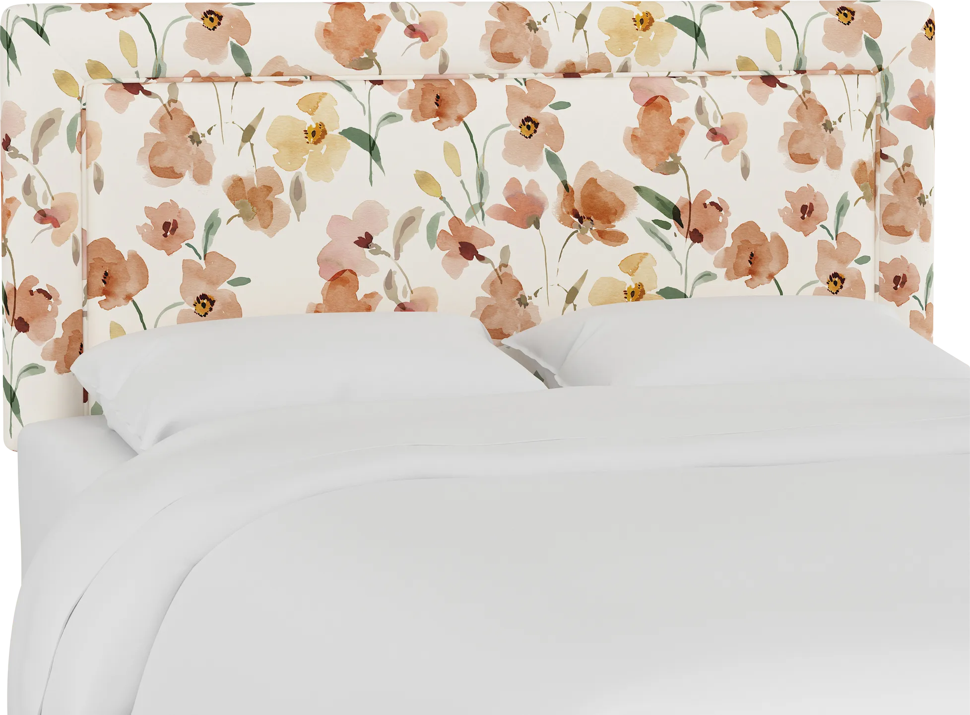 Sweet Plains Cream King Upholstered Bed - Thumbnail - Image 1